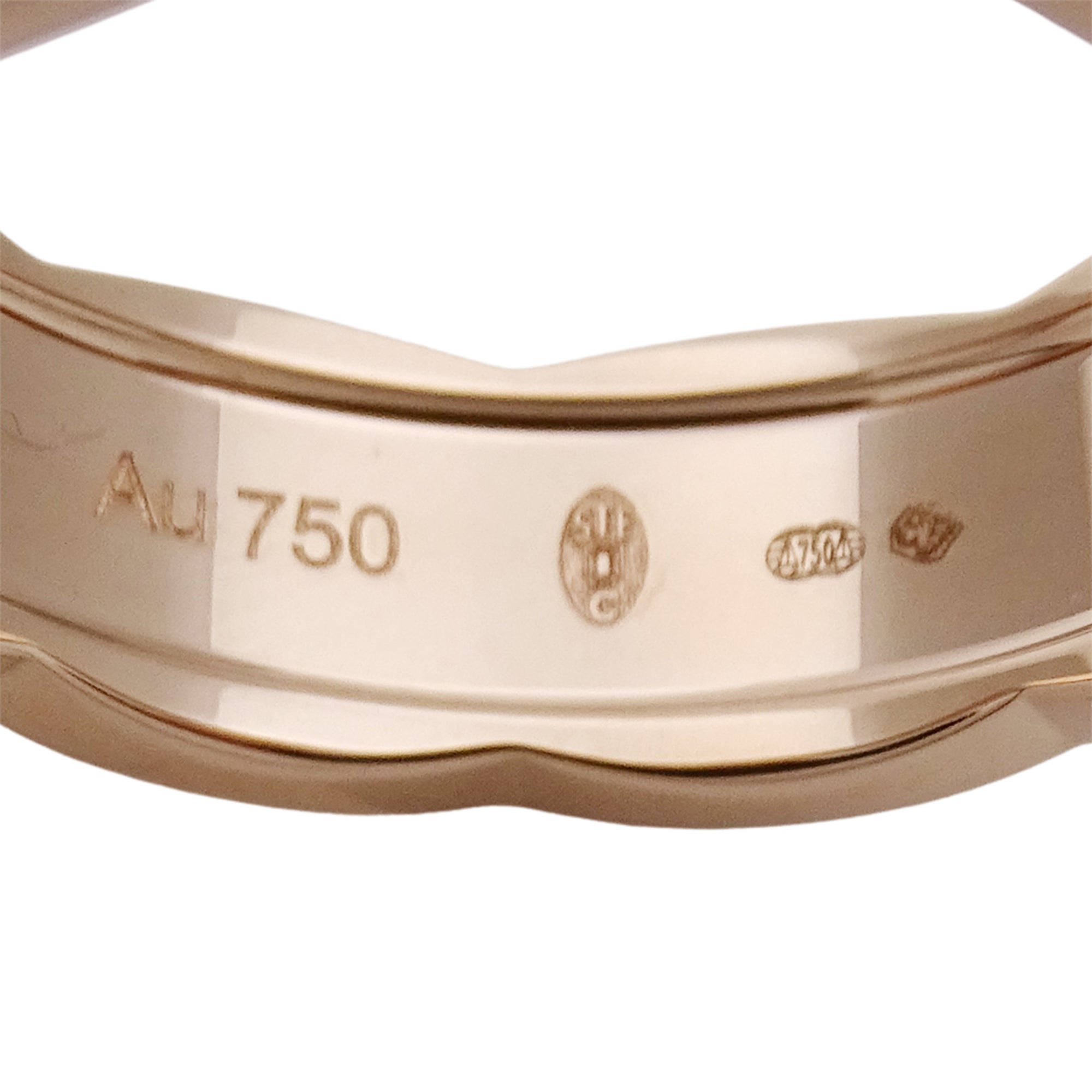 Chanel Pink Gold Pink Gold (18K) Band Ring (Pre-Owned)