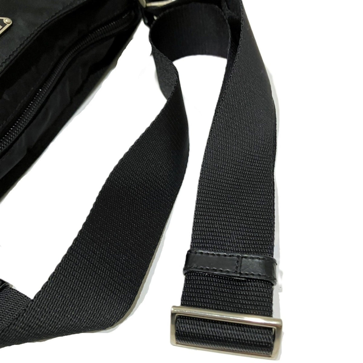 Prada Black Nylon Shoulder Bag (Pre-Owned)