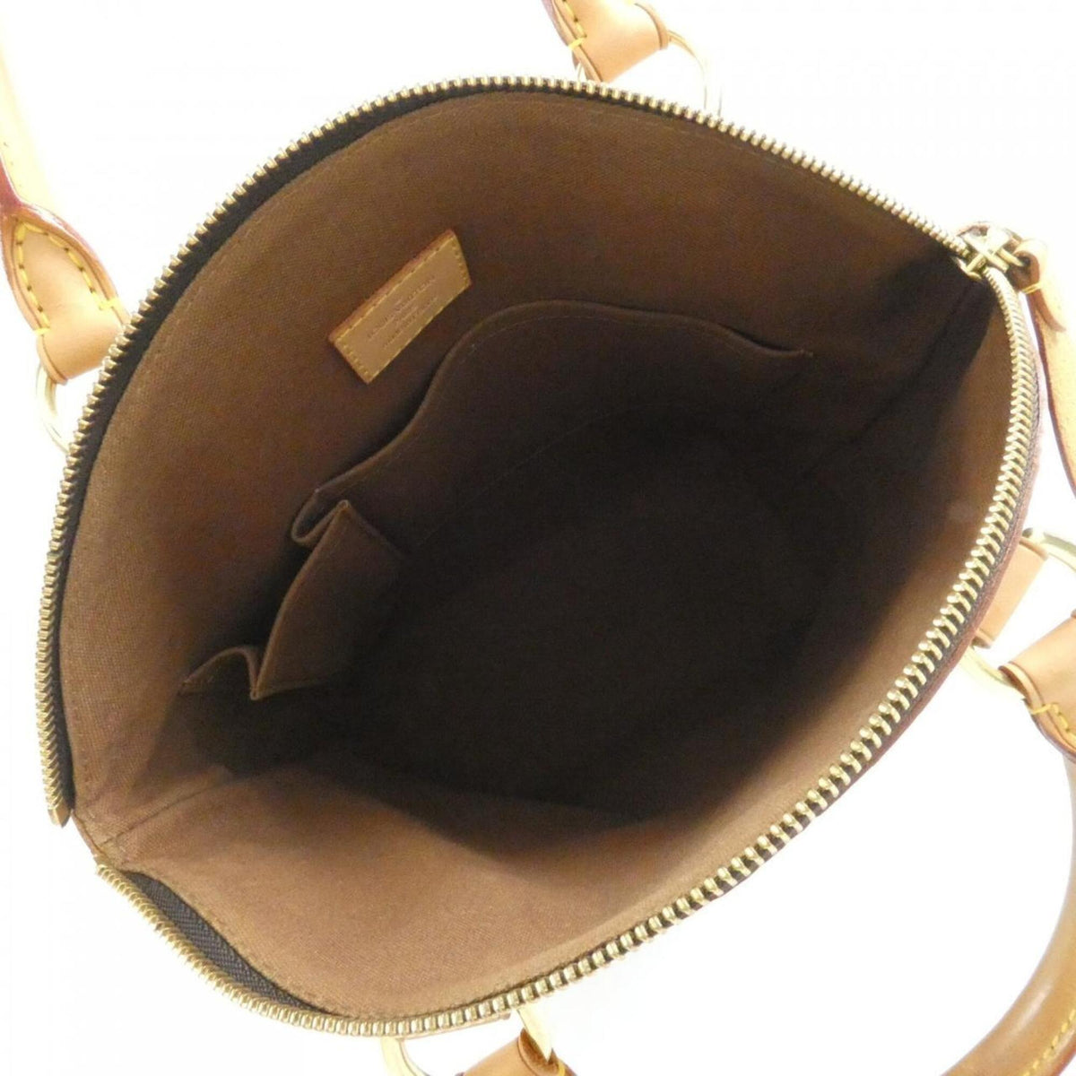 Louis Vuitton Brown Coated Canvas Handbag (Pre-Owned)