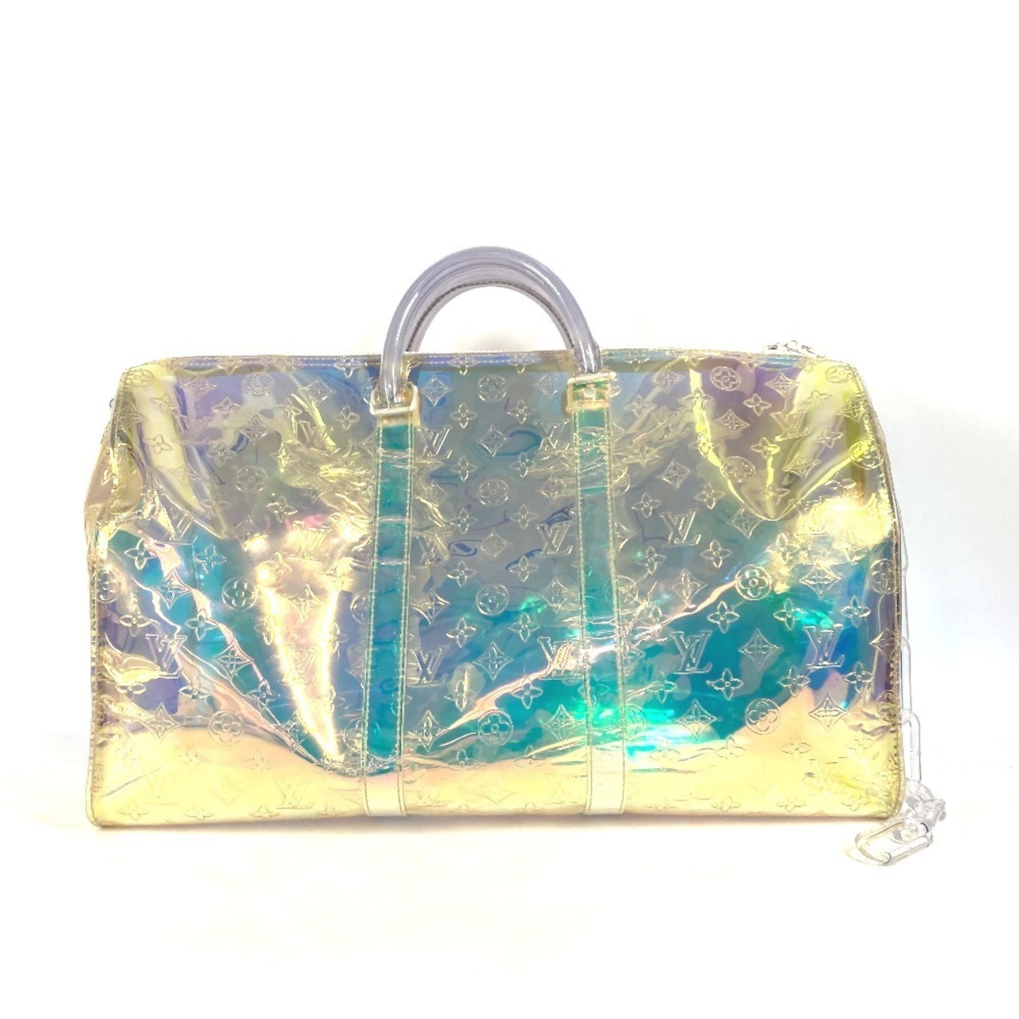 Louis Vuitton Clear Monogram Boston Bag Shoulder Bag (Pre-Owned)