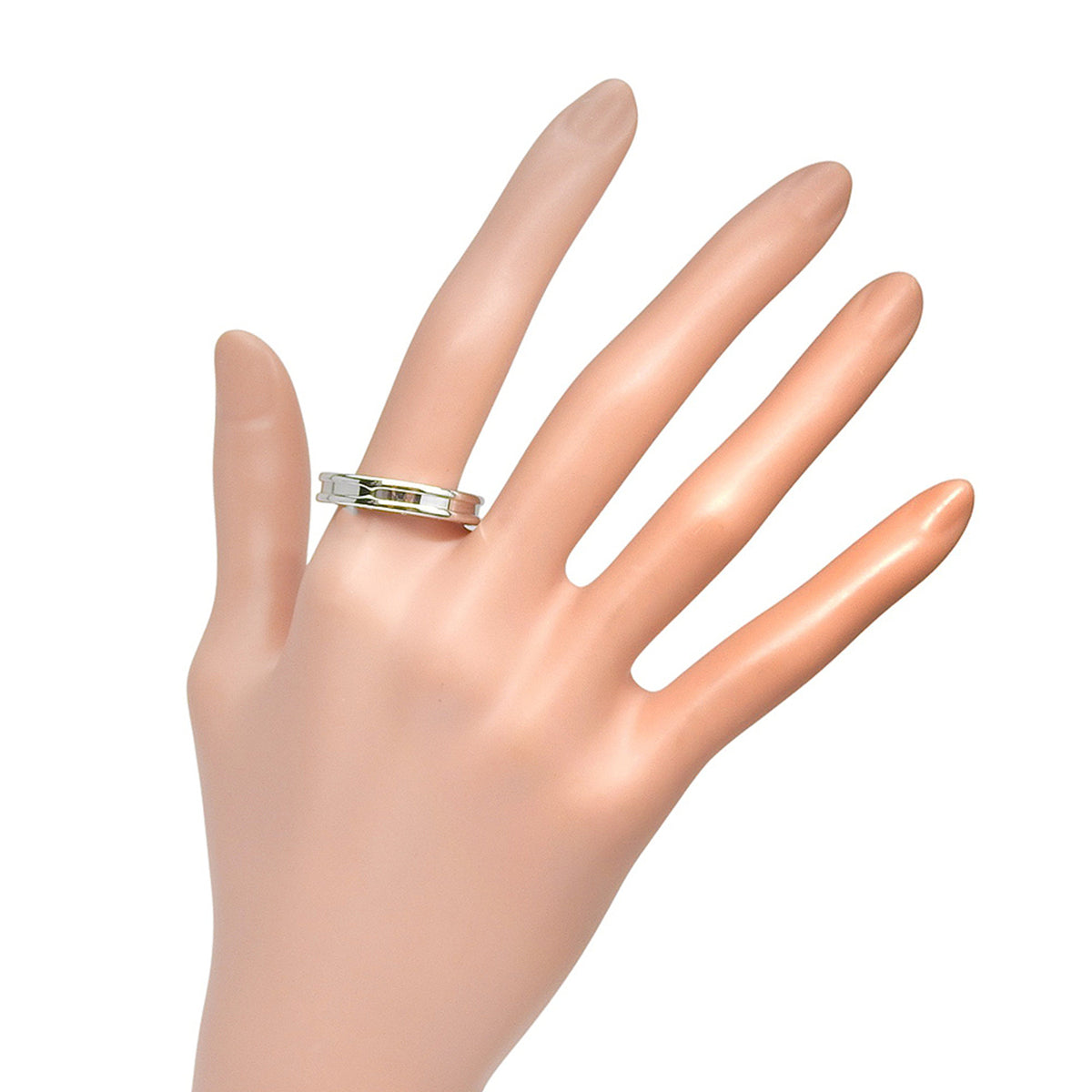 Bvlgari White Gold (18K) Band Ring (Pre-Owned)