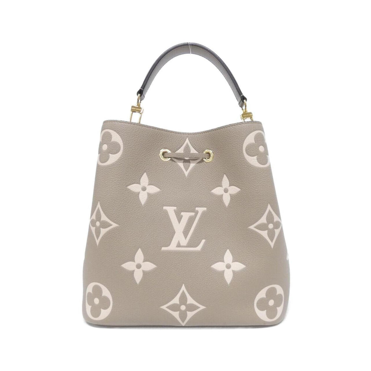 Louis Vuitton Beige Tourterelle Leather Shoulder Bag (Pre-Owned)