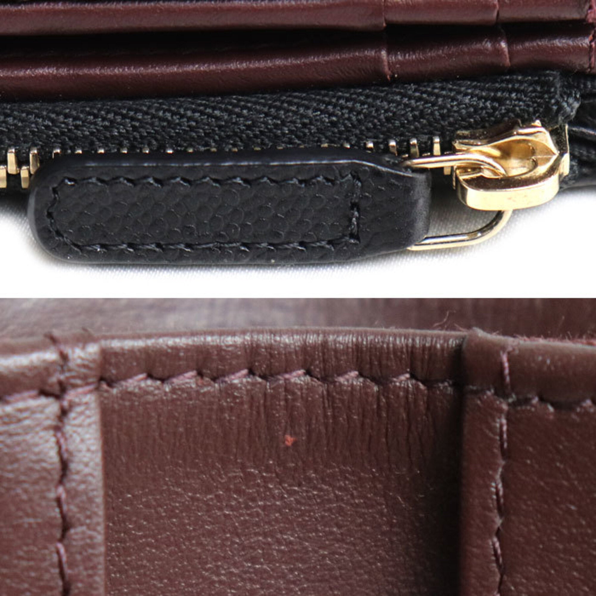 Chanel Black Leather Wallet (Bi-Fold) (Pre-Owned)