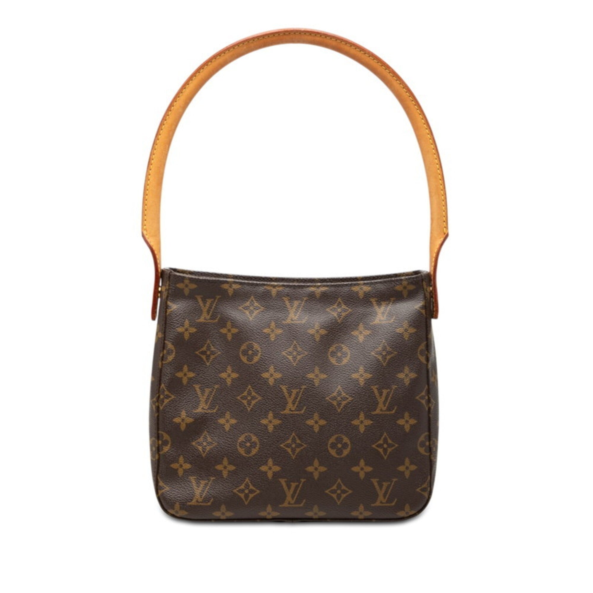 Louis Vuitton Brown Pvc Leather Shoulder Bag (Pre-Owned)