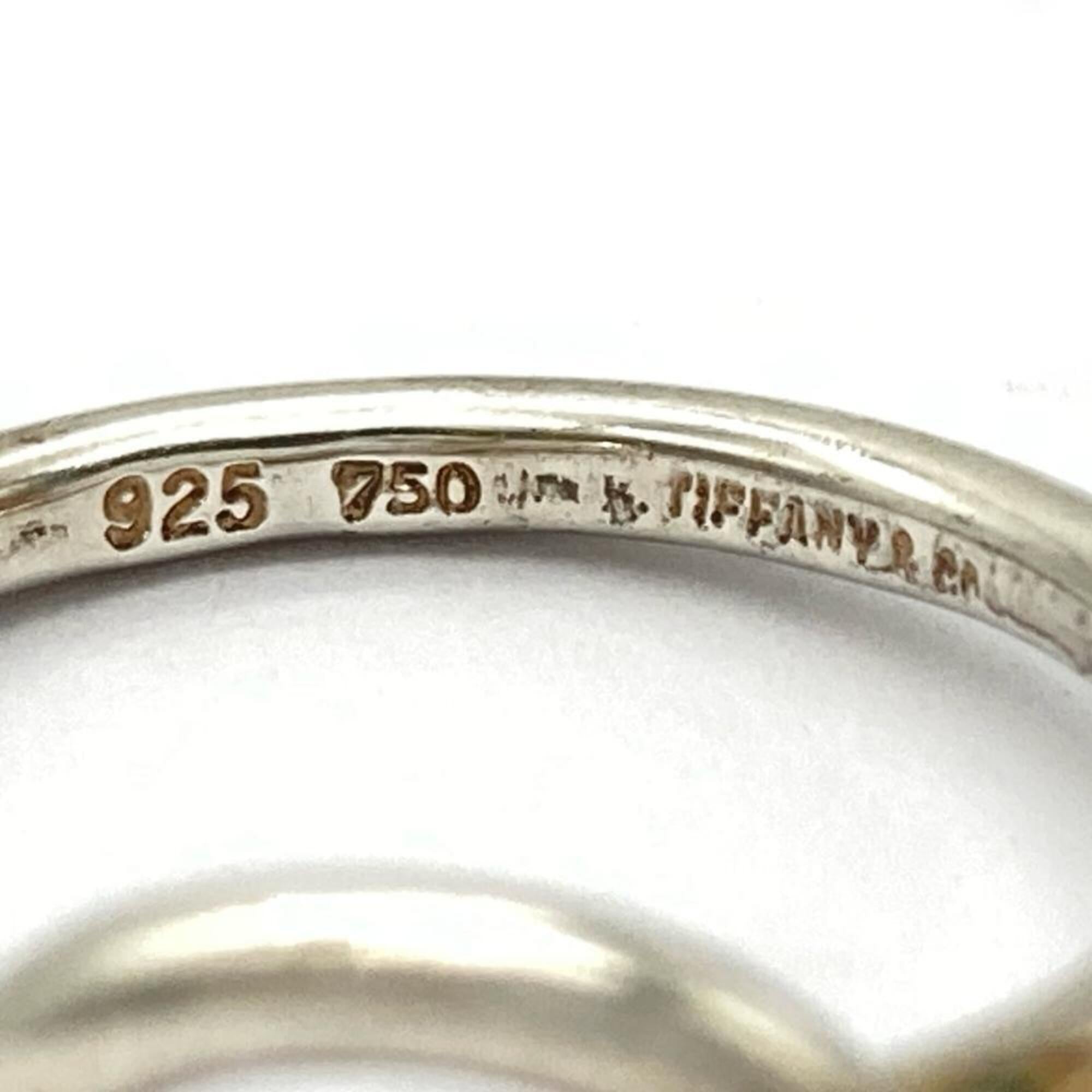 Tiffany Yellow Gold Yellow Gold (18K) Silver 925 Band Ring (Pre-Owned)