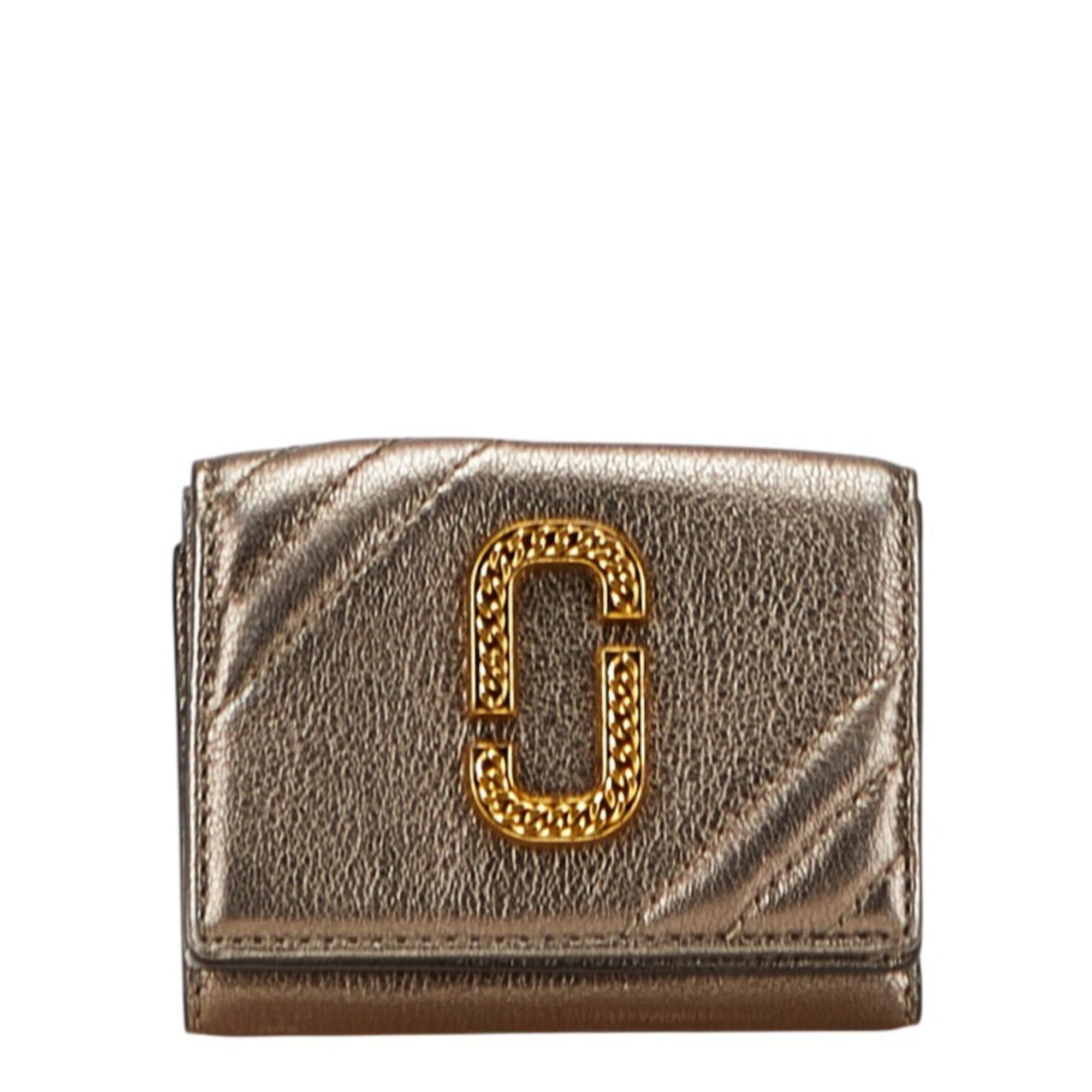Marc Jacobs Leather Wallet (Tri-Fold) (Pre-Owned)
