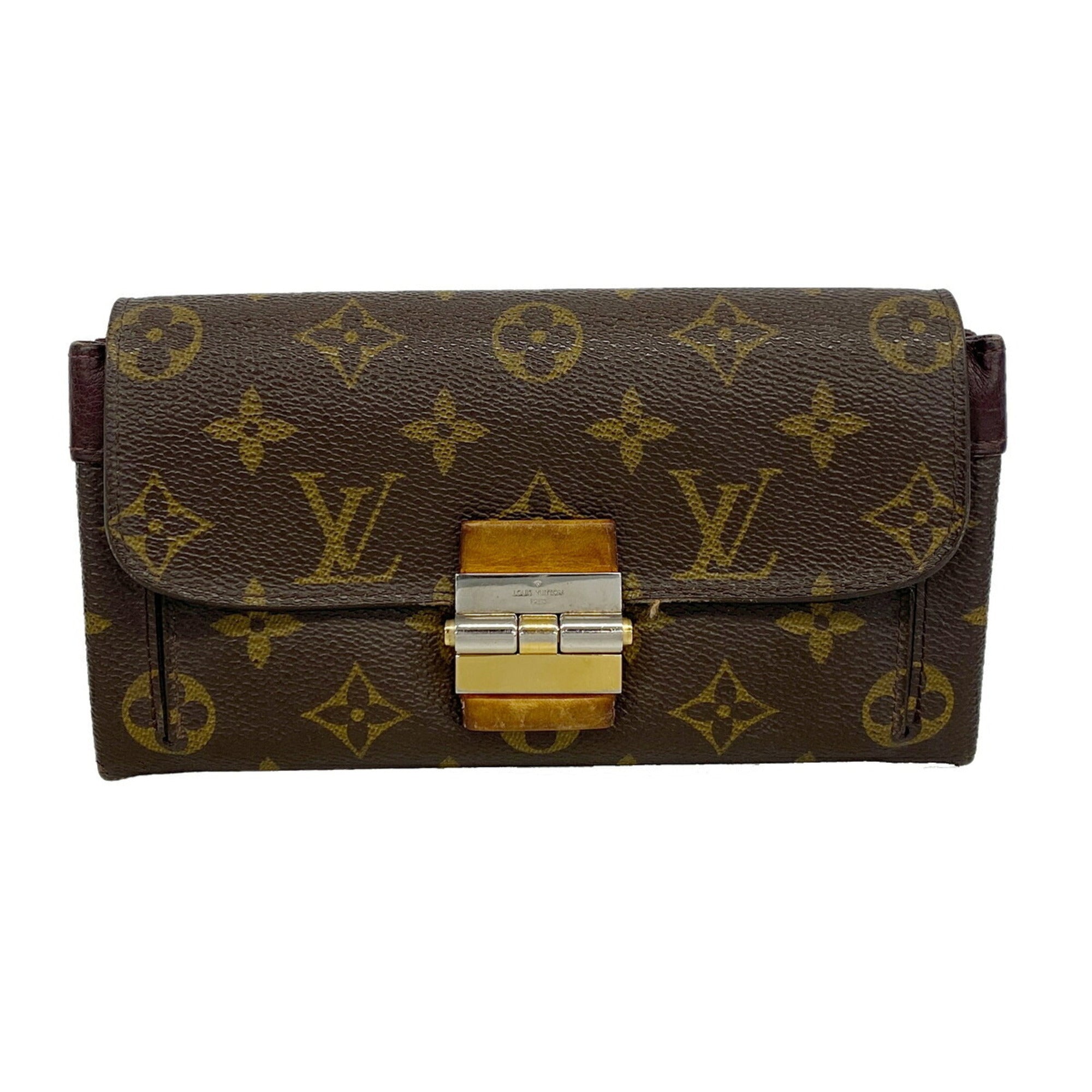 Louis Vuitton Quetsche Long Wallet (Bi-Fold) (Pre-Owned)