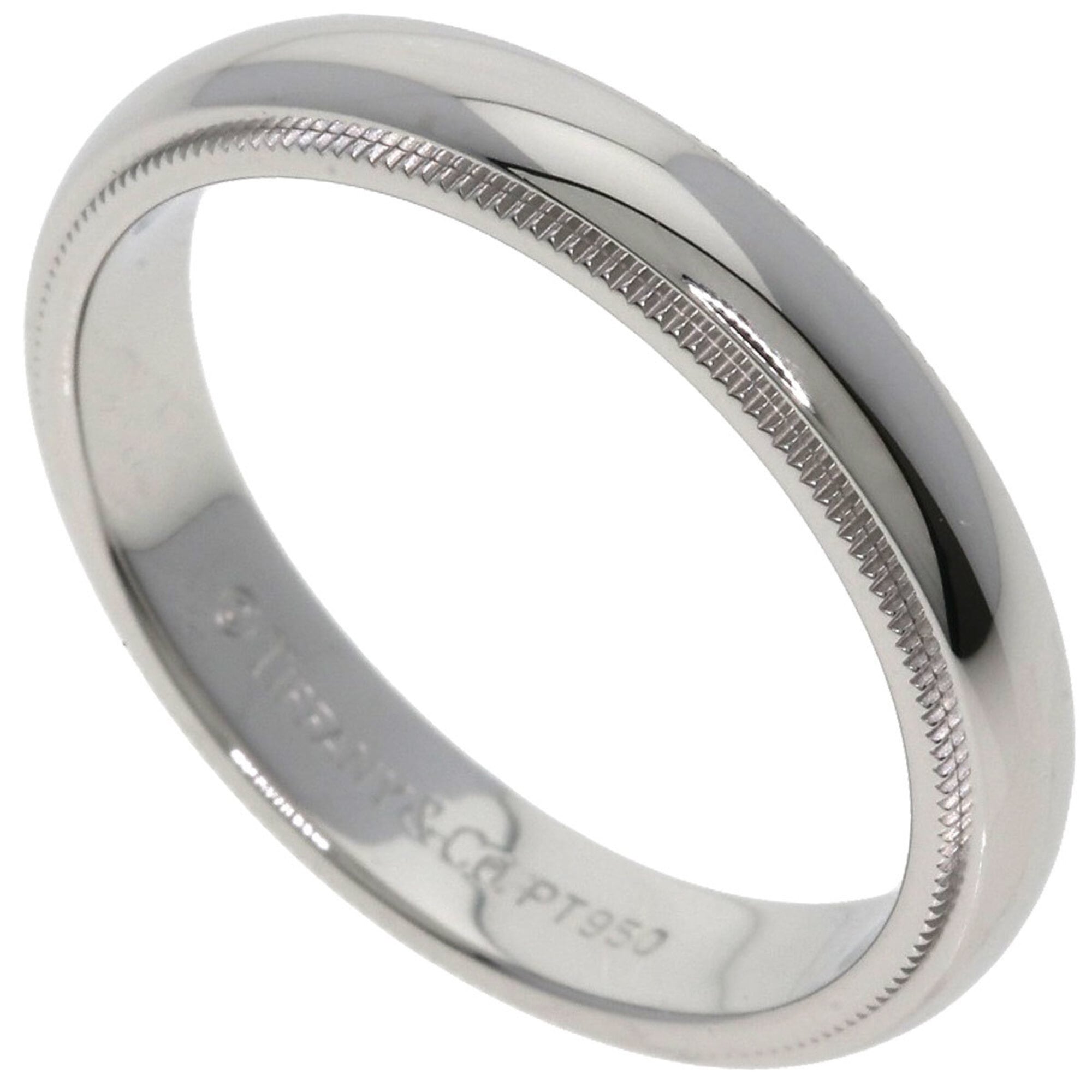 Tiffany Platinum 950 Band Ring (Pre-Owned)