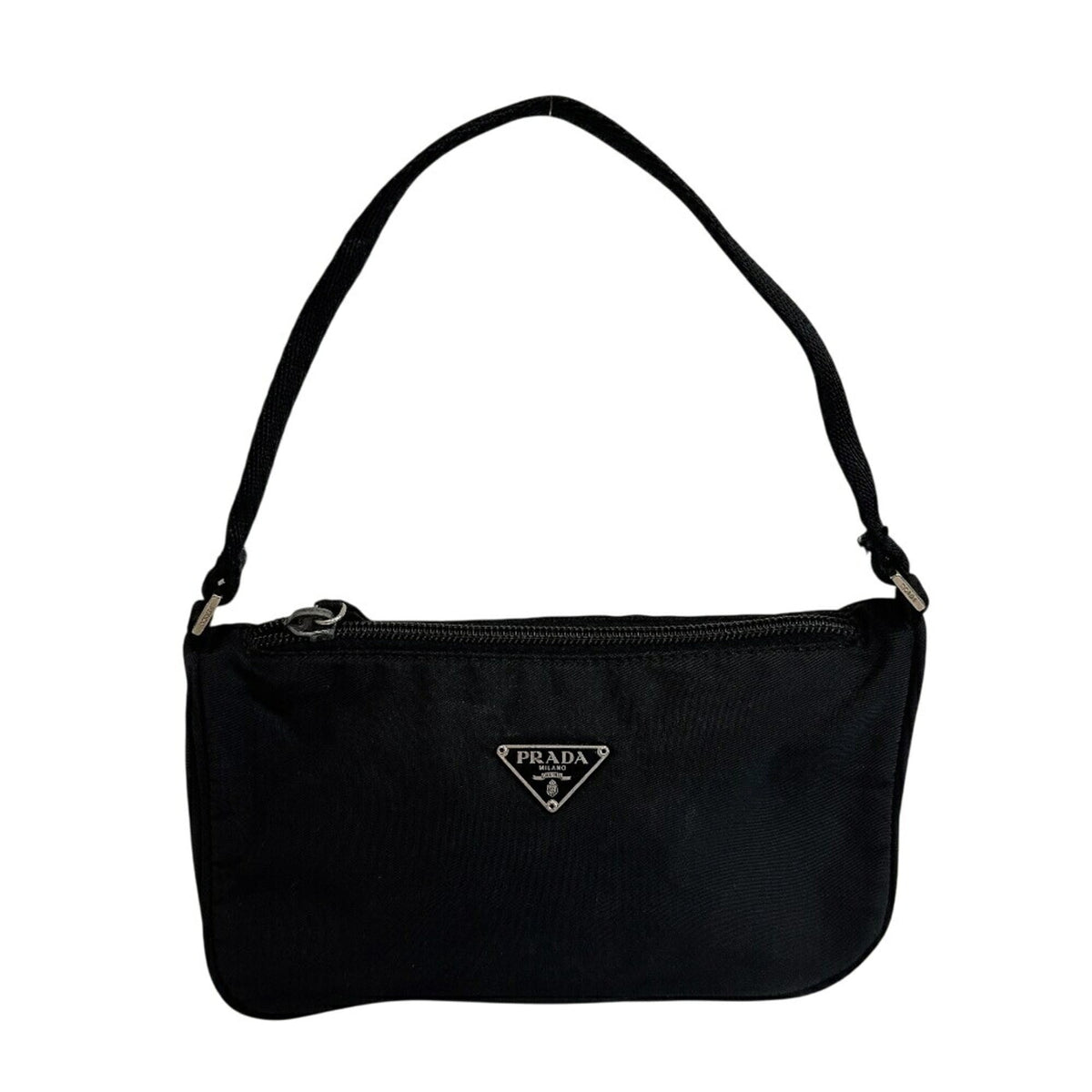 Prada Black Nylon Handbag Pouch (Pre-Owned)