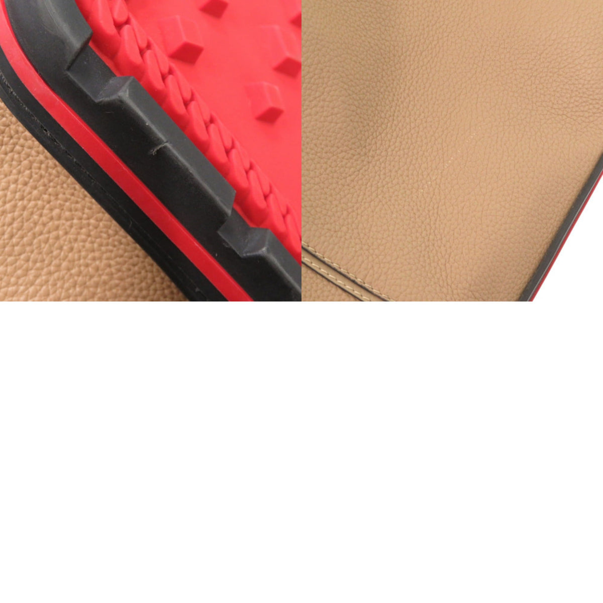 Christian Louboutin Beige Leather Tote Bag (Pre-Owned)