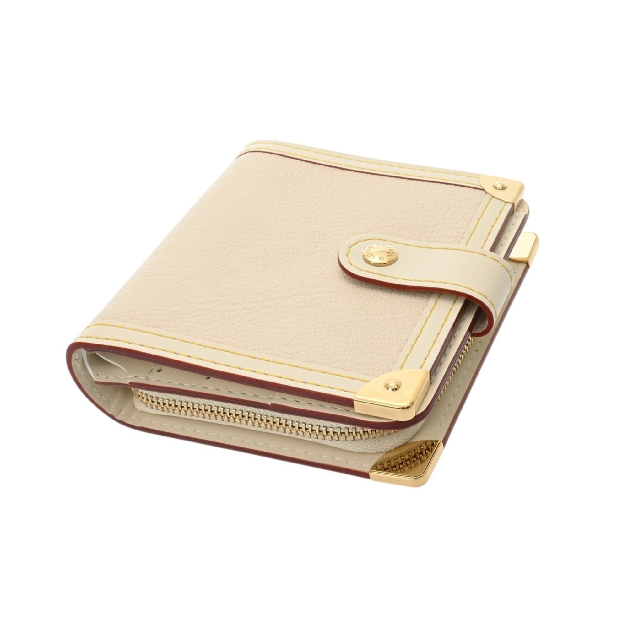 Louis Vuitton Blanc Leather Wallet (Bi-Fold) (Pre-Owned)