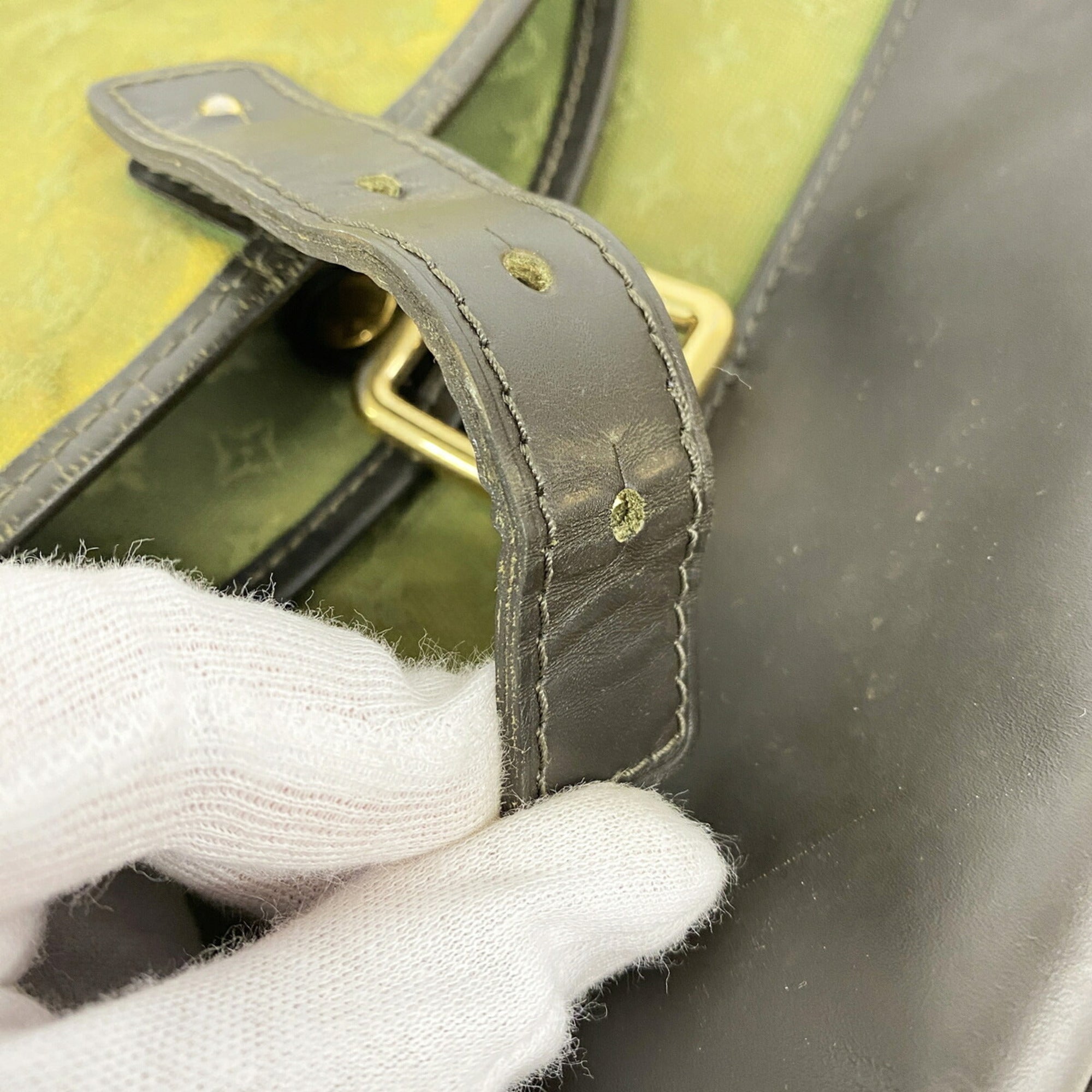 Louis Vuitton Tst Khaki Shoulder Bag (Pre-Owned)