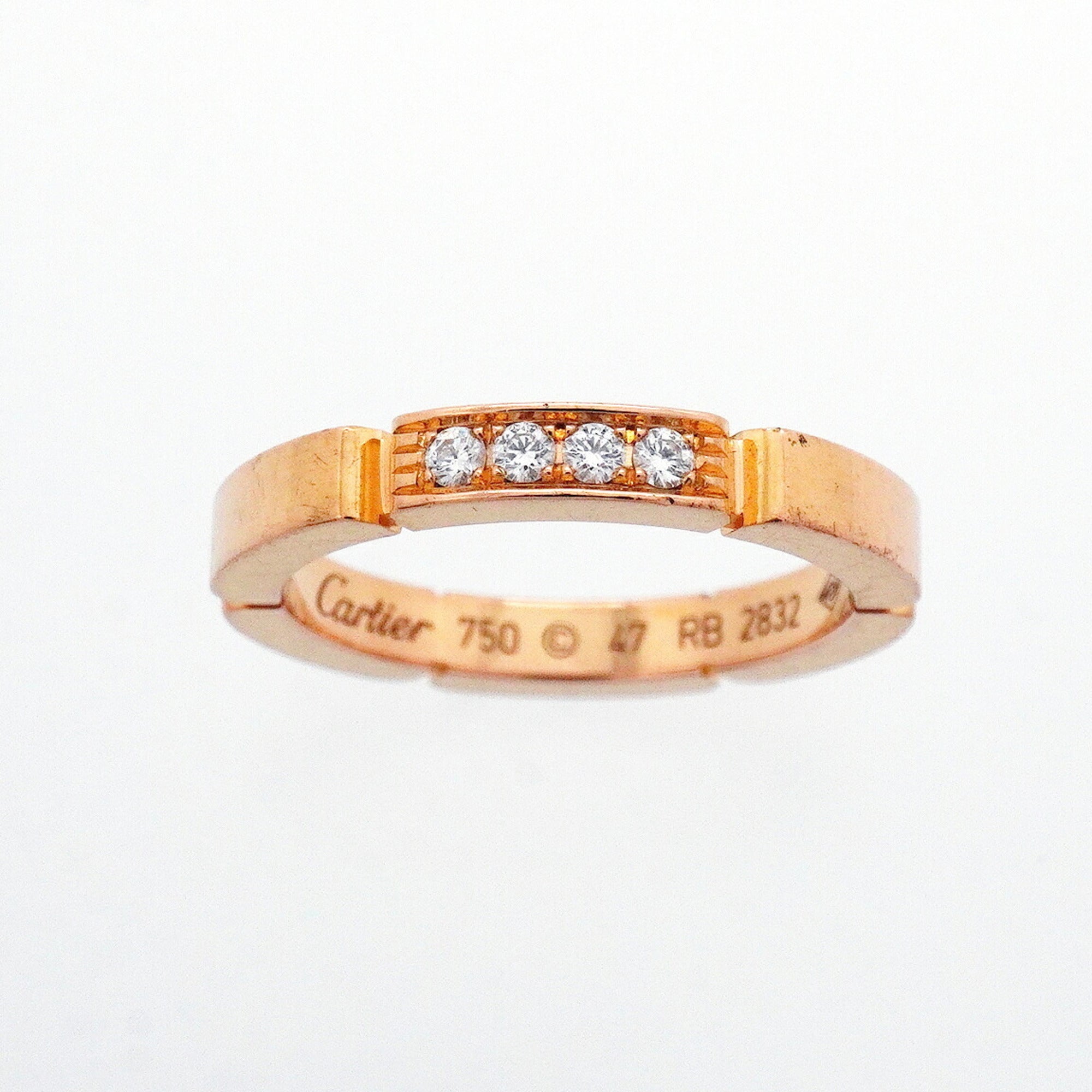 Cartier Pink Gold (18K) Band Ring (Pre-Owned)