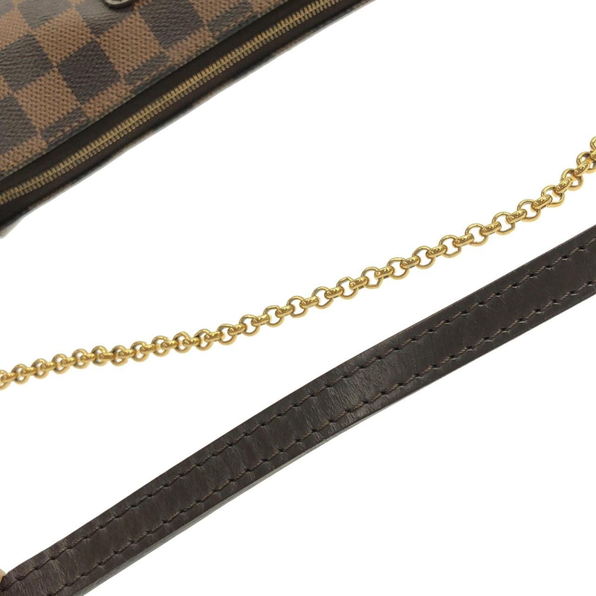 Louis Vuitton Damier Ebene Coated Canvas Shoulder Bag (Pre-Owned)