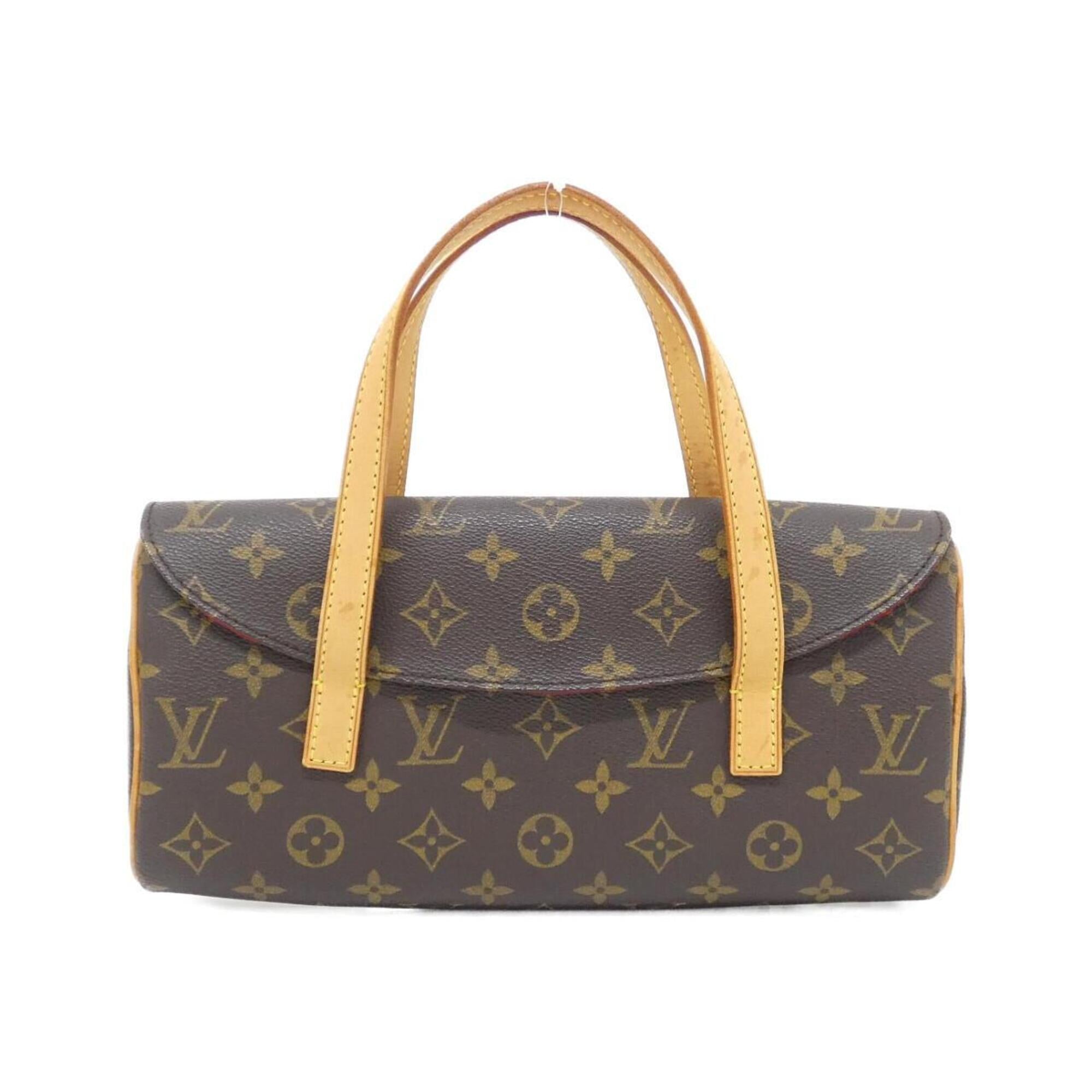 Louis Vuitton Monogram Marron Coated Canvas Handbag (Pre-Owned)