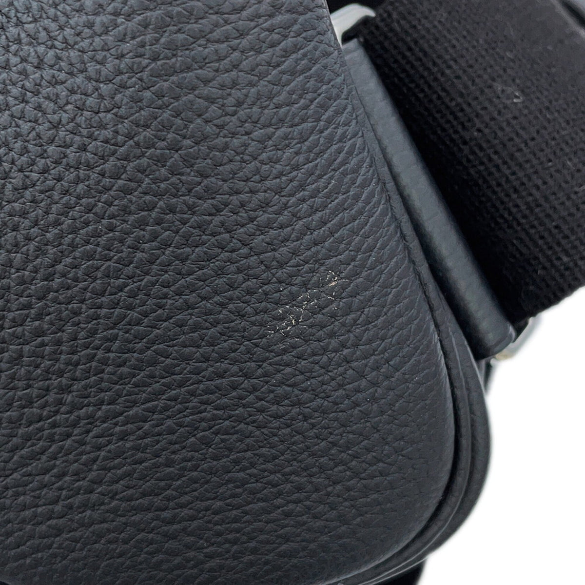 Hermes Black Togo Leather Handbag Sling Bag (Pre-Owned)