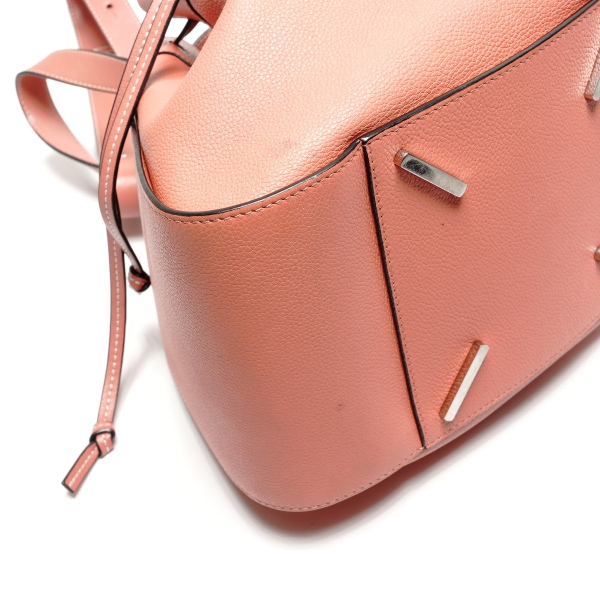Loewe Hammock Pink Leather Shoulder Bag (Pre-Owned)