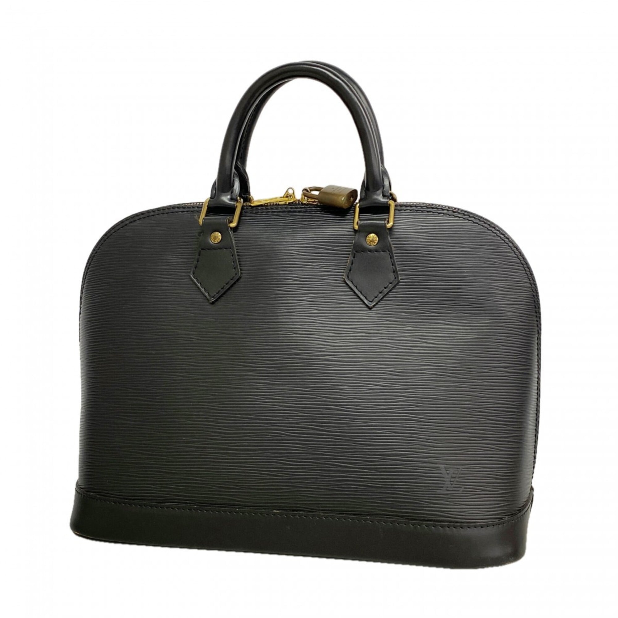 Louis Vuitton Noir Handbag (Pre-Owned)