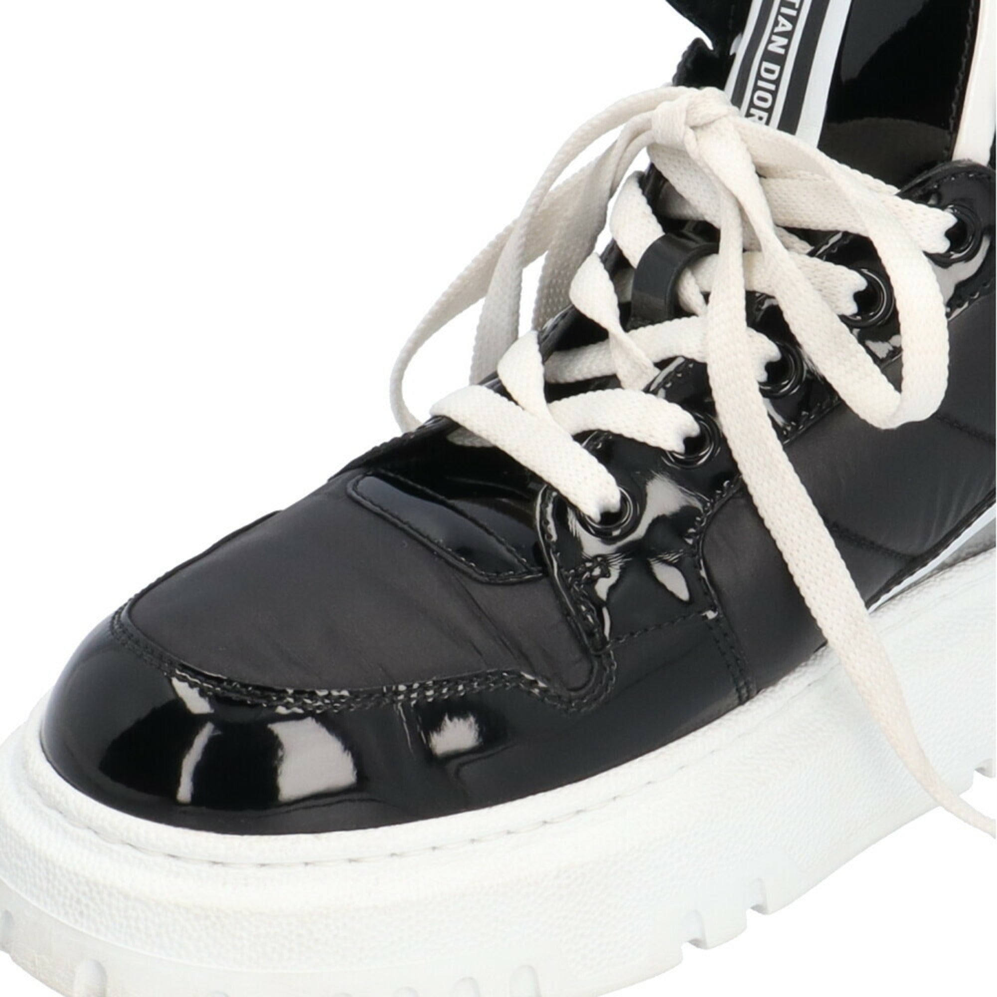 Christian Dior Black White Sneakers (Pre-Owned)