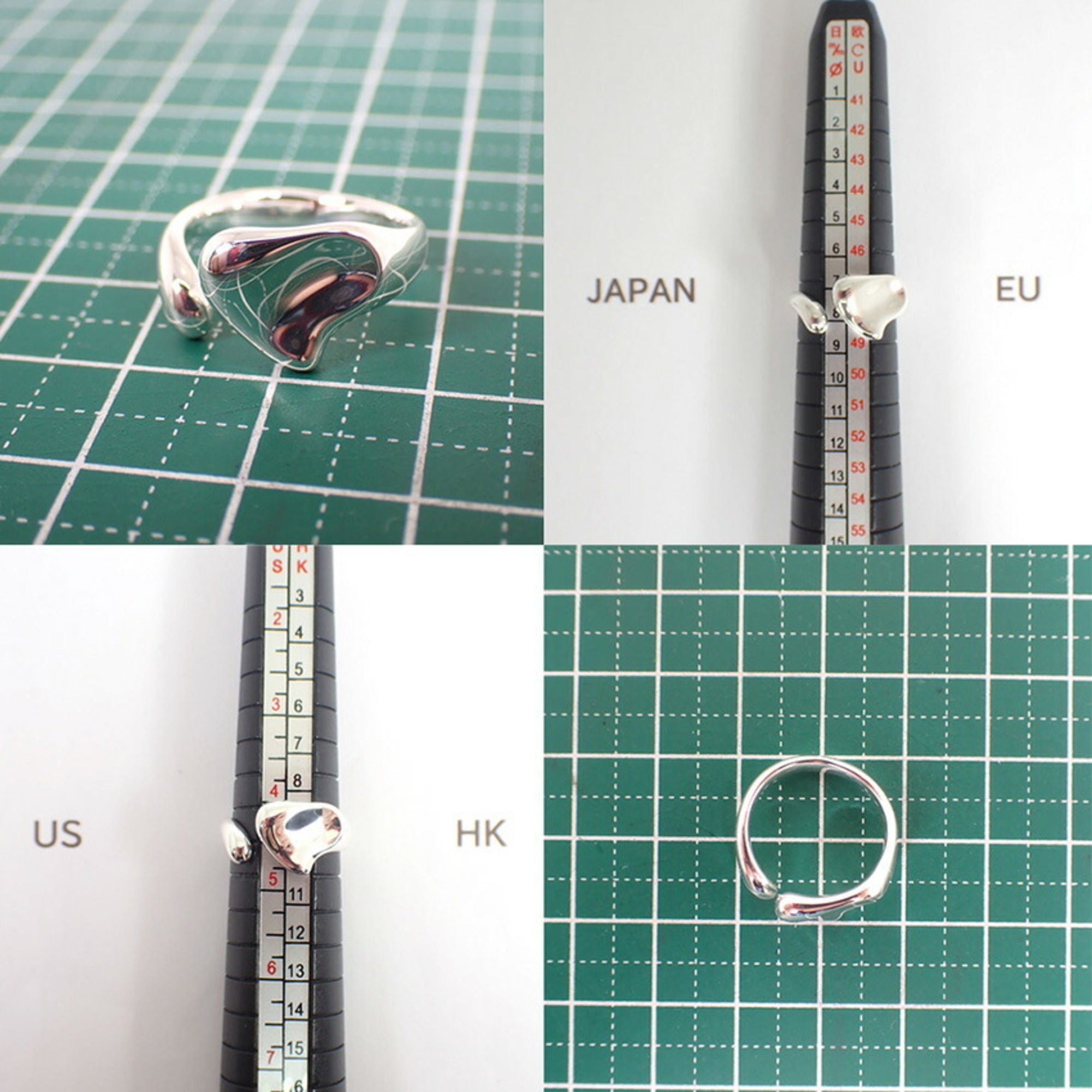 Tiffany Sterling Silver 925 Band Ring (Pre-Owned)