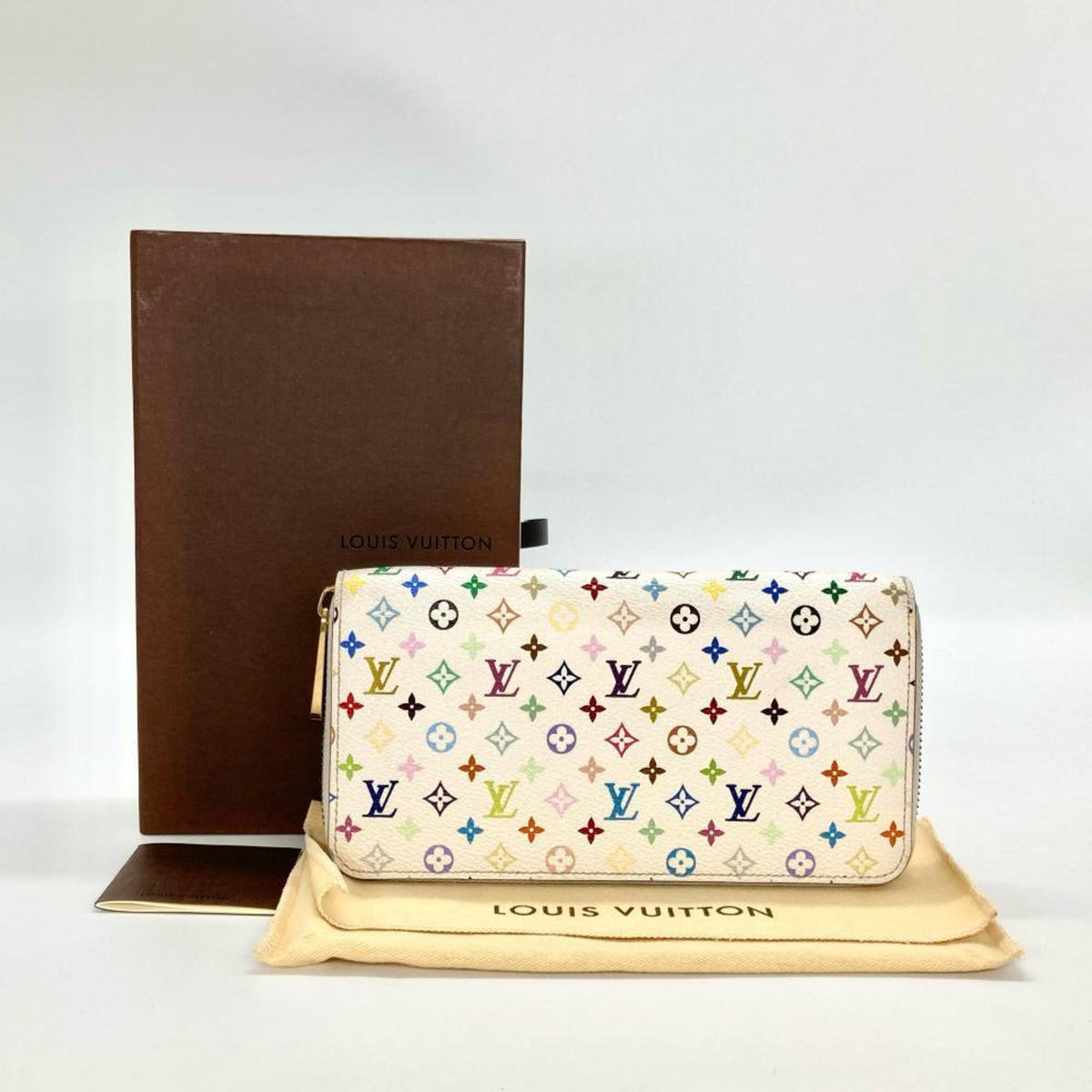 Louis Vuitton Blanc Monogram Multicolore Coin Purse/Coin Case (Pre-Owned)