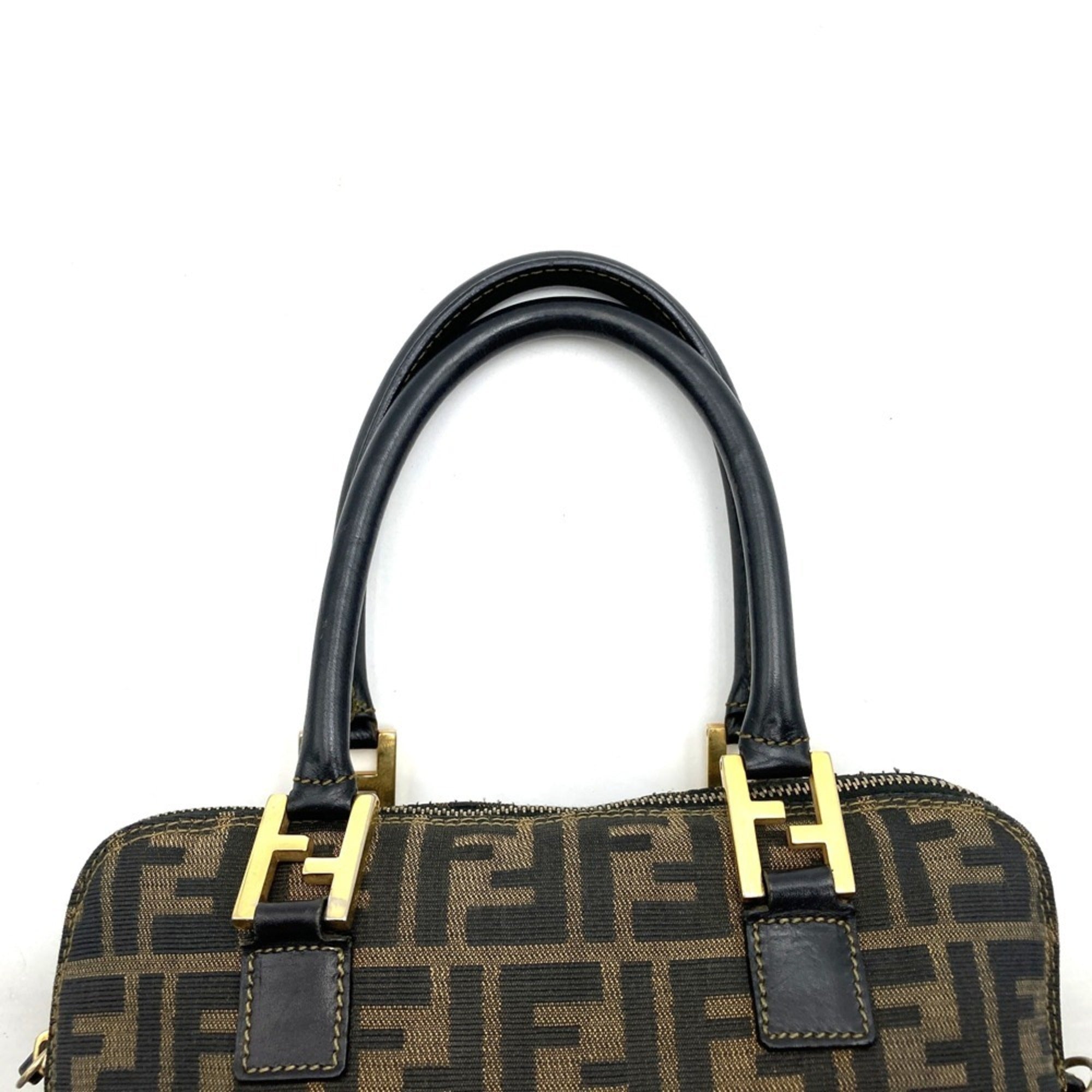 Fendi Brown Nylon Handbag (Pre-Owned)