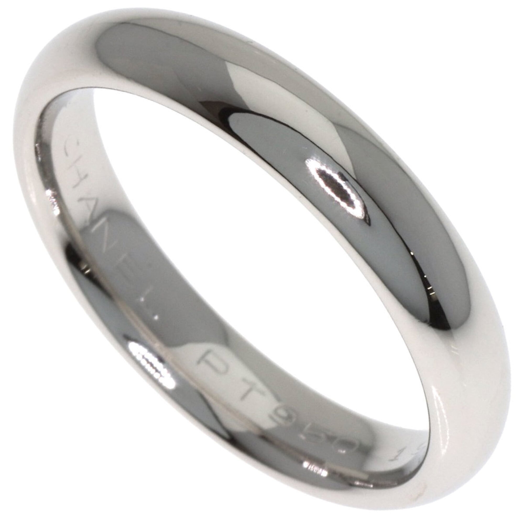 Chanel Platinum Platinum 950 Wedding Ring (Pre-Owned)