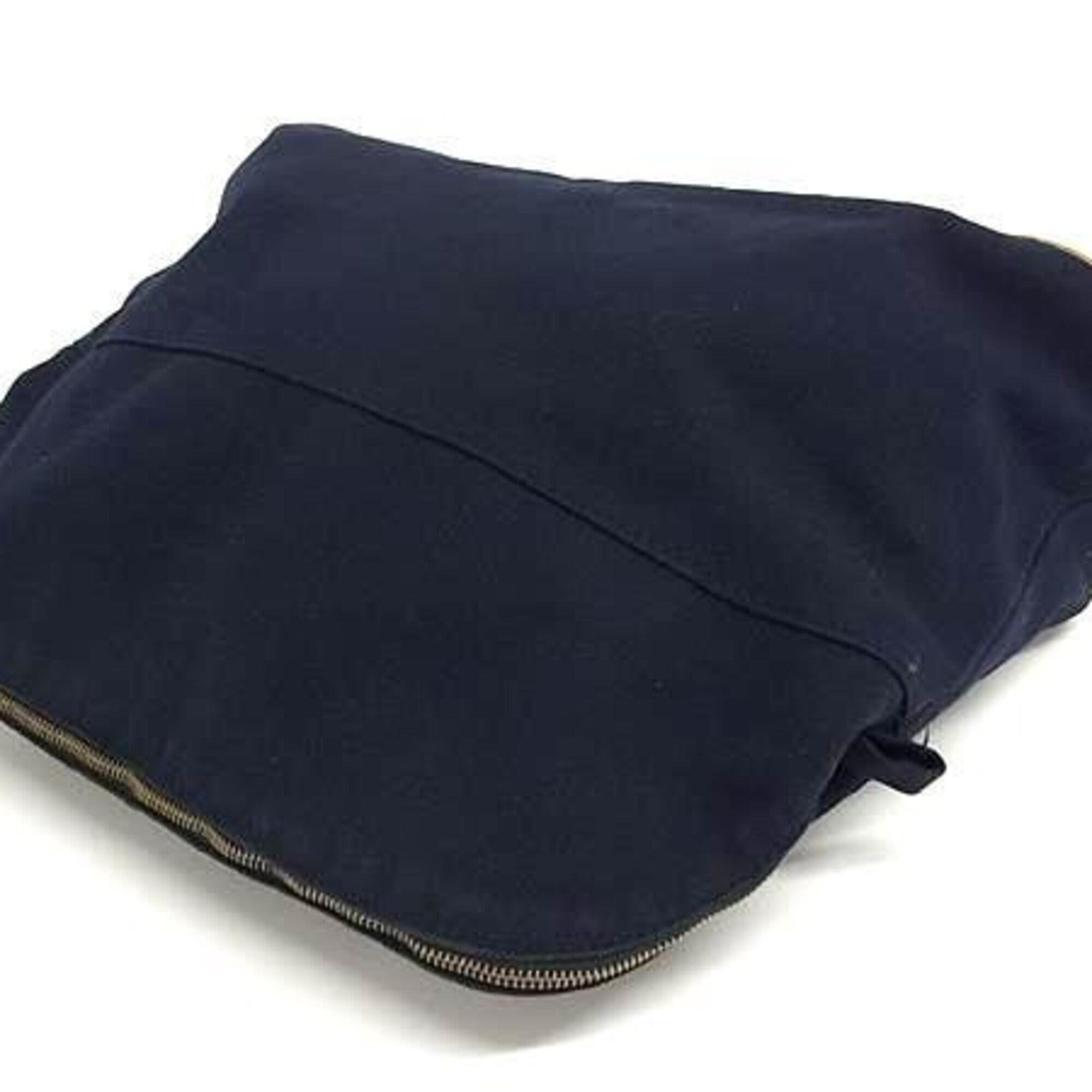 Hermes Navy Cotton Pouch (Pre-Owned)