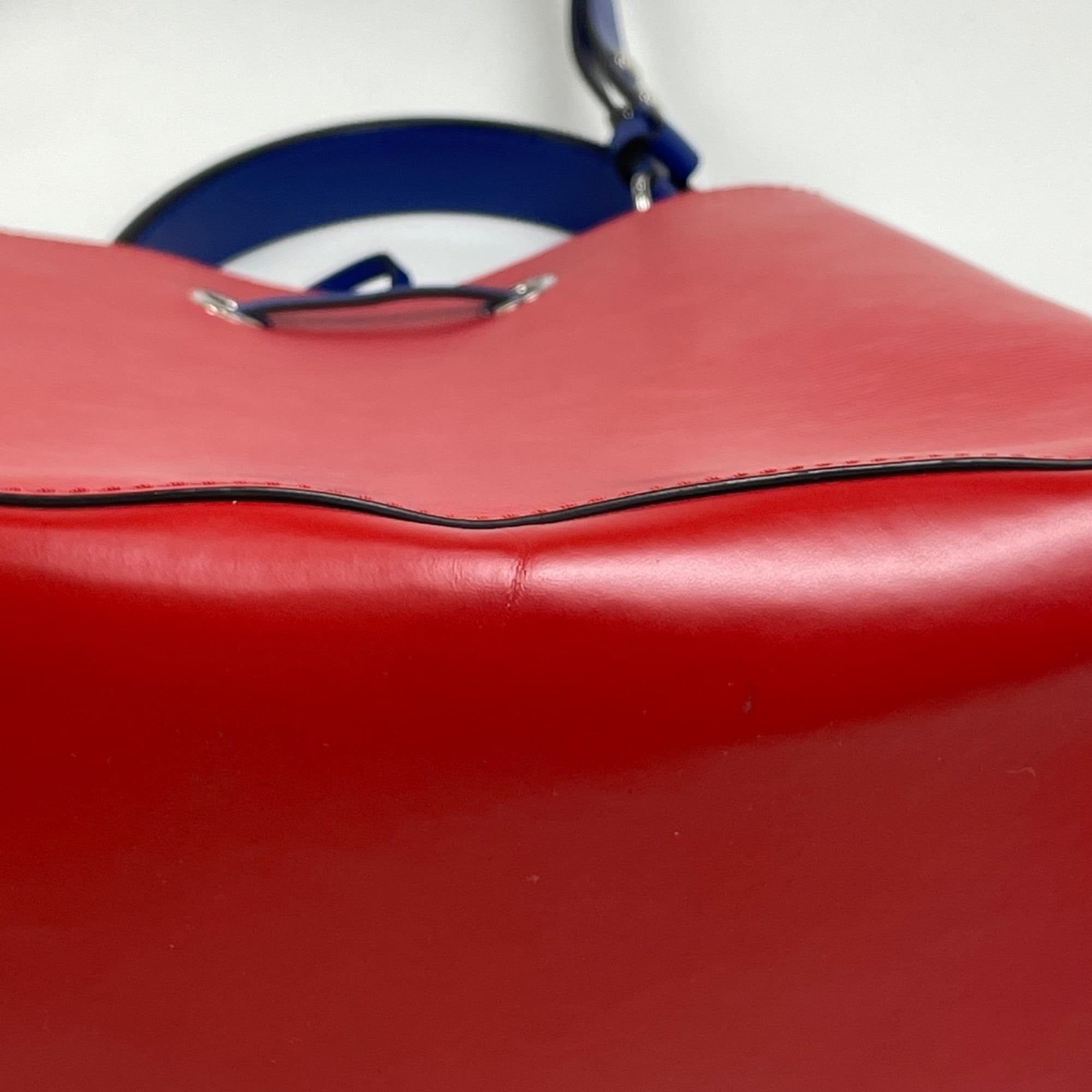 Louis Vuitton Coquelicots Red Color Epi Leather Handbag Shoulder Bag (Pre-Owned)