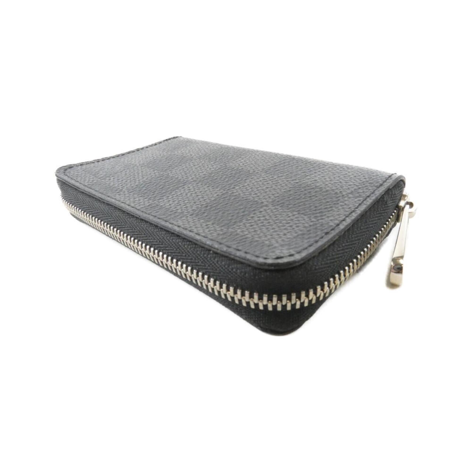Louis Vuitton Graphite Coated Canvas Coin Purse/Coin Case (Pre-Owned)