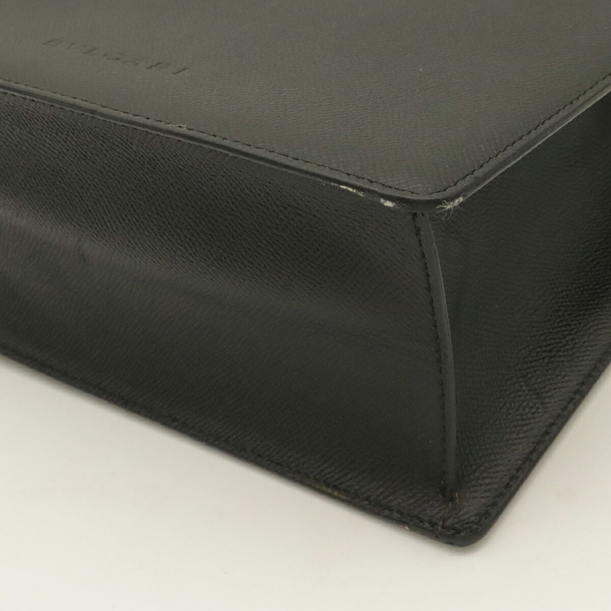 Bvlgari Black Leather Shoulder Bag (Pre-Owned)