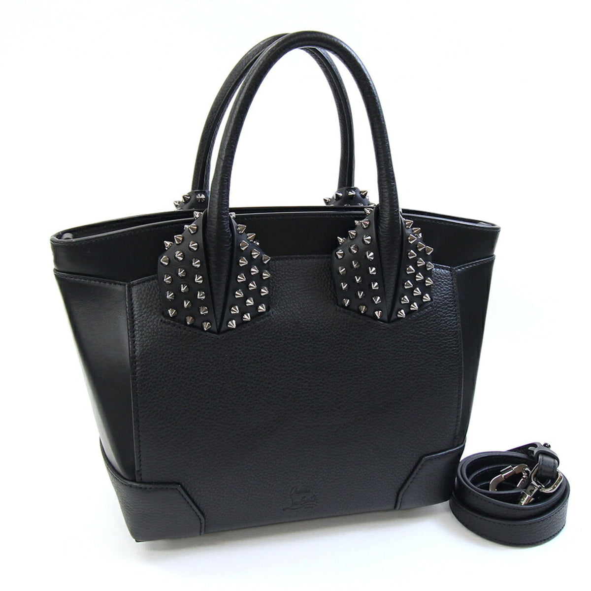 Christian Louboutin Black Leather Handbag (Pre-Owned)