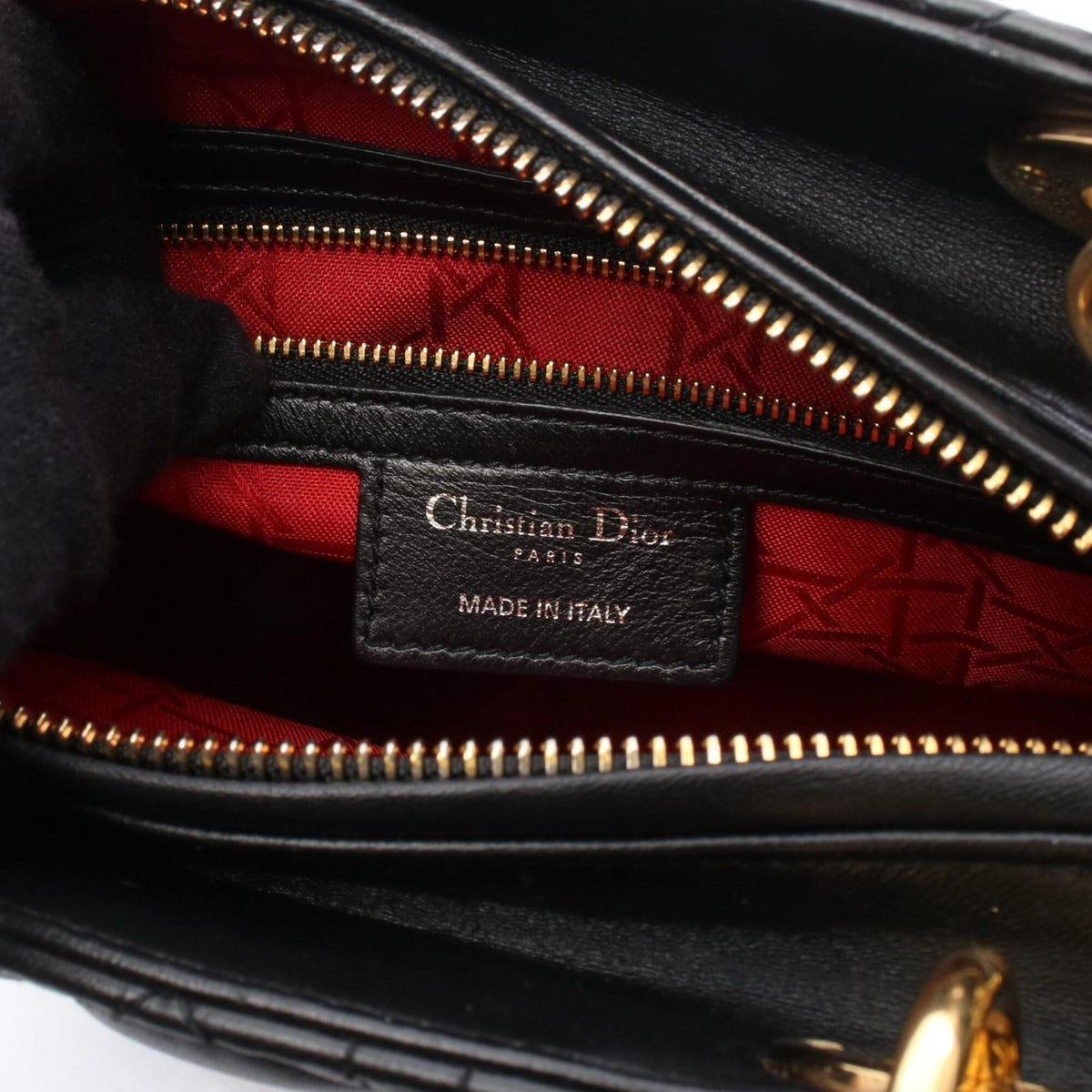 Christian Dior Black Leather Handbag (Pre-Owned)