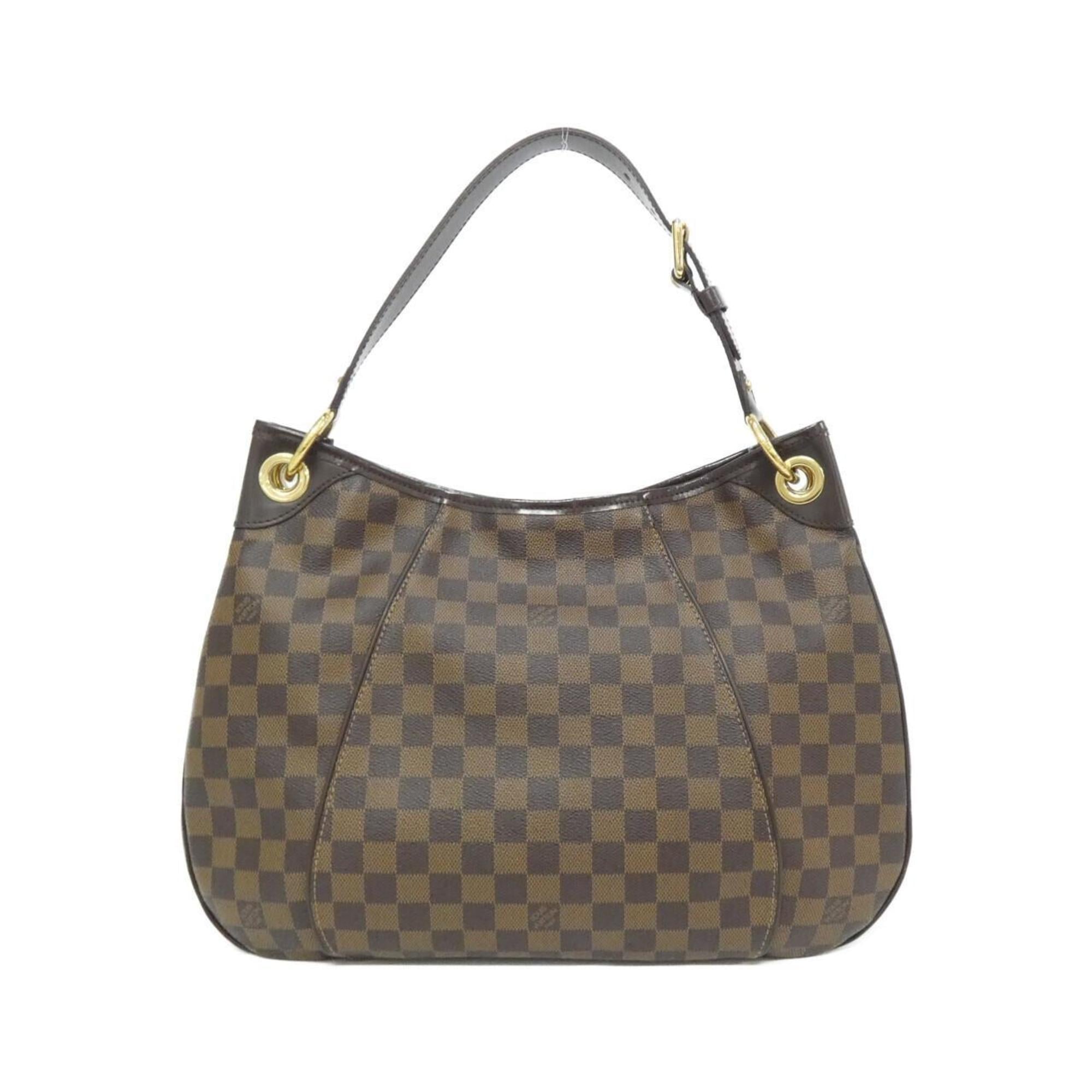 Louis Vuitton Brown Coated Canvas Shoulder Bag (Pre-Owned)
