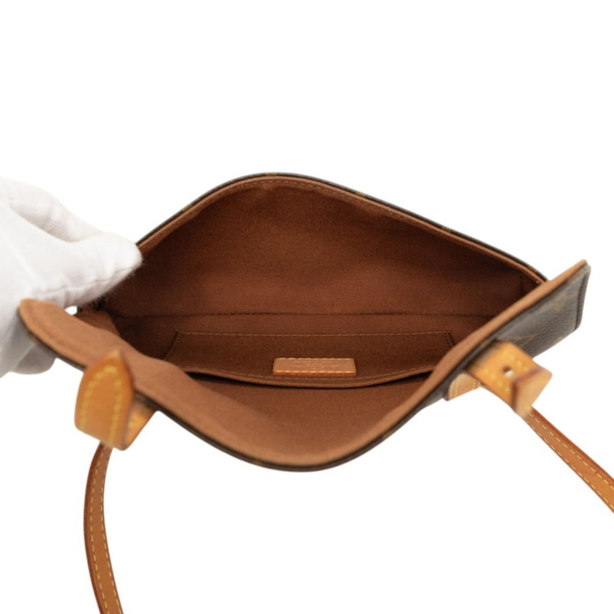 Louis Vuitton Monogram Brown Pvc Leather Fanny Pack Pochette (Pre-Owned)