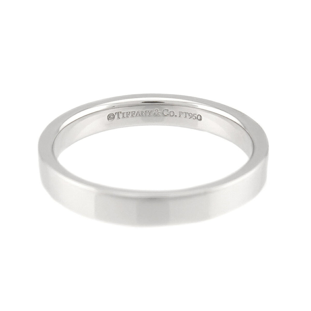 Tiffany Platinum 950 Band Ring (Pre-Owned)