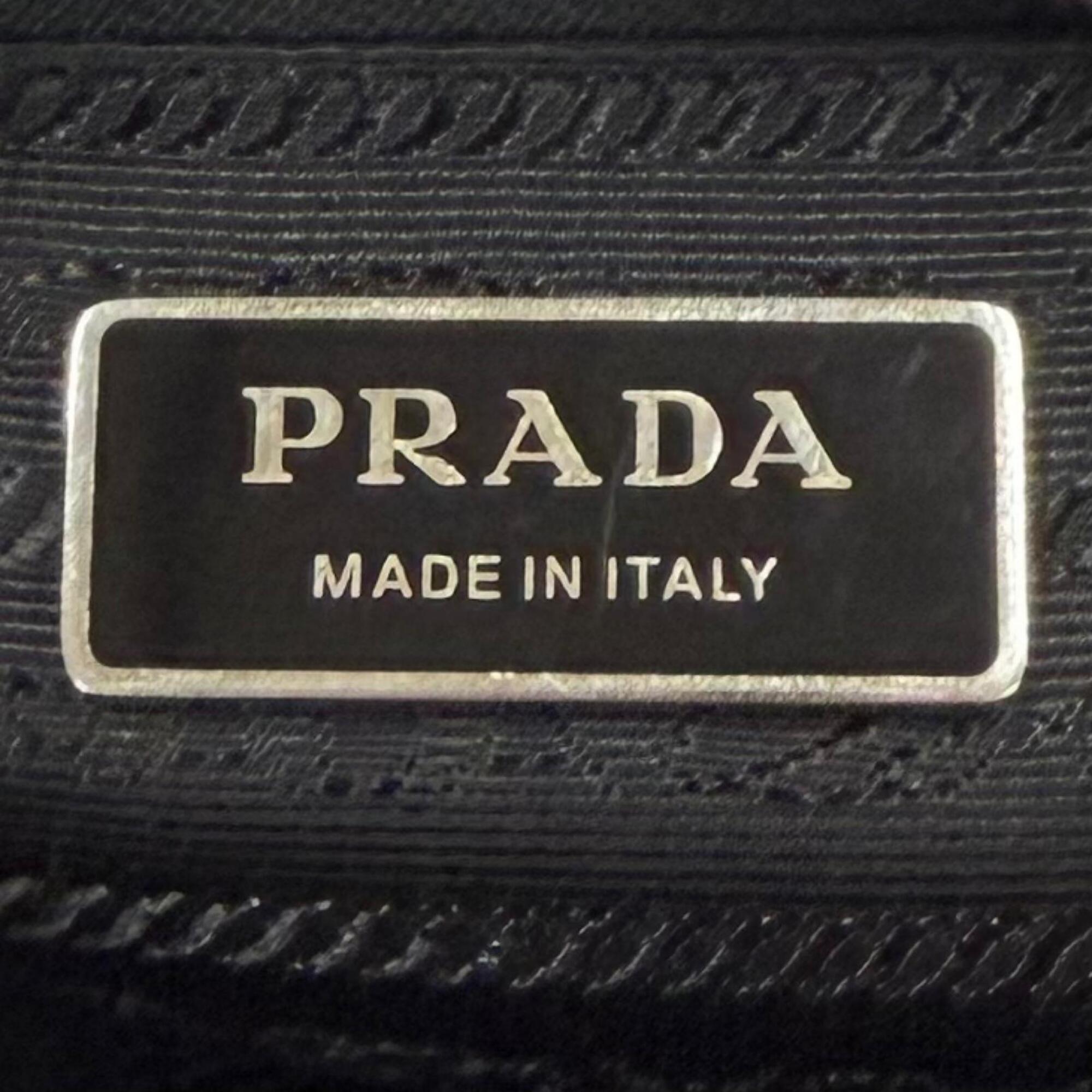 Prada Black Nylon Shoulder Bag (Pre-Owned)