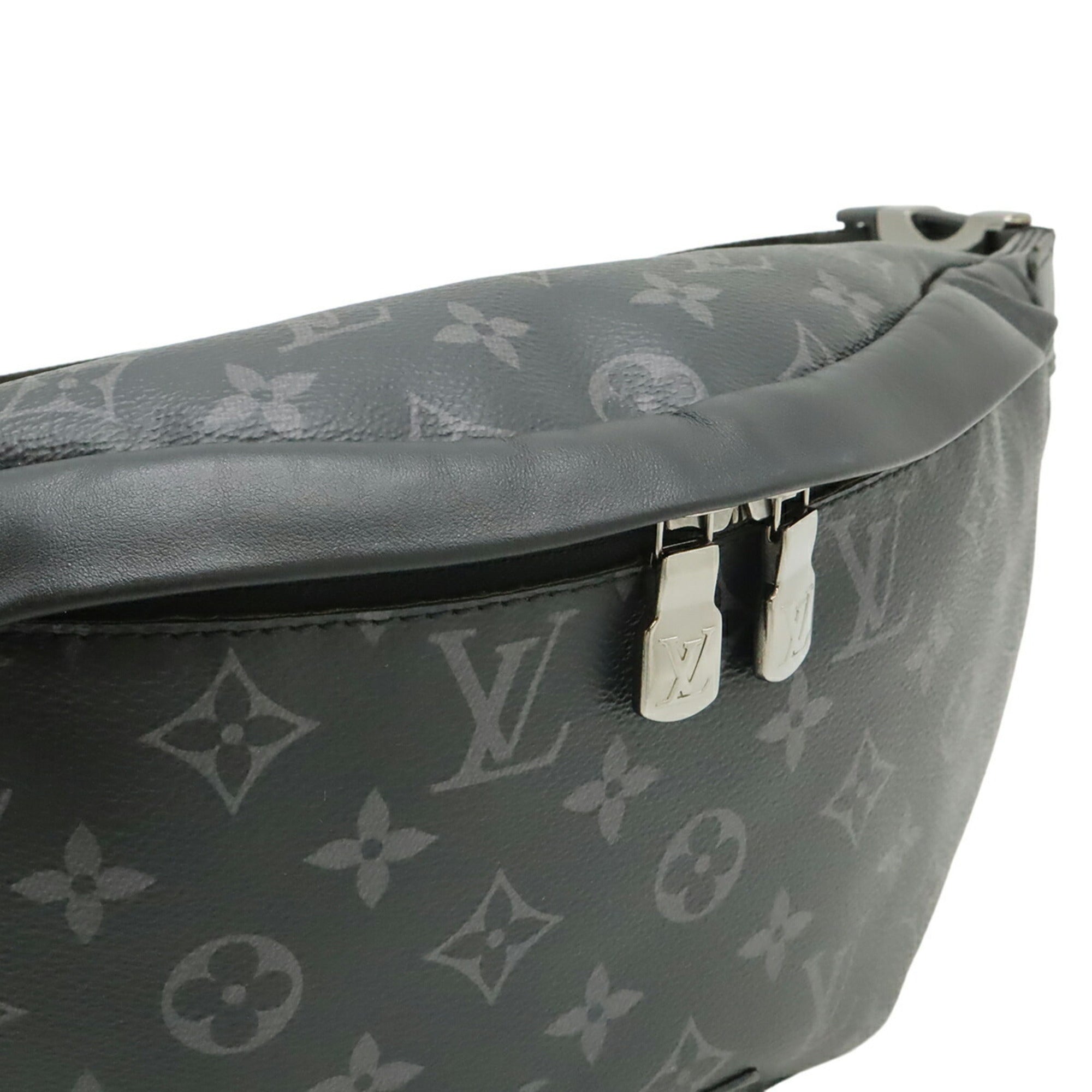 Louis Vuitton Monogram Eclipse Monogram Eclipse Monogram Eclipse Leather Fanny Pack (Pre-Owned)
