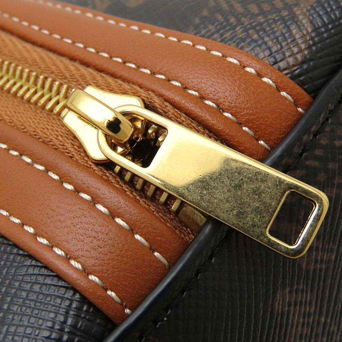 Celine Brown Coated Canvas Shoulder Bag (Pre-Owned)