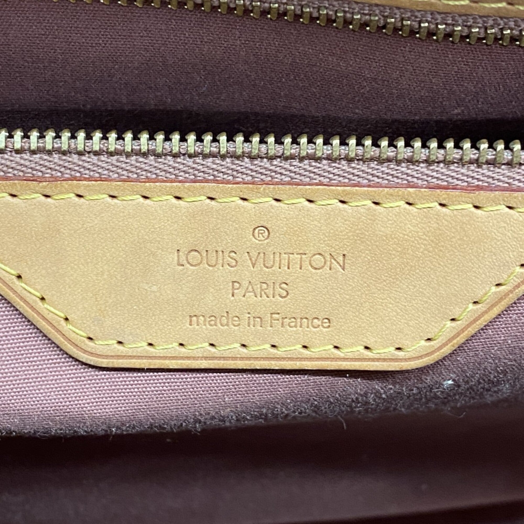 Louis Vuitton Rose Velours Handbag (Pre-Owned)