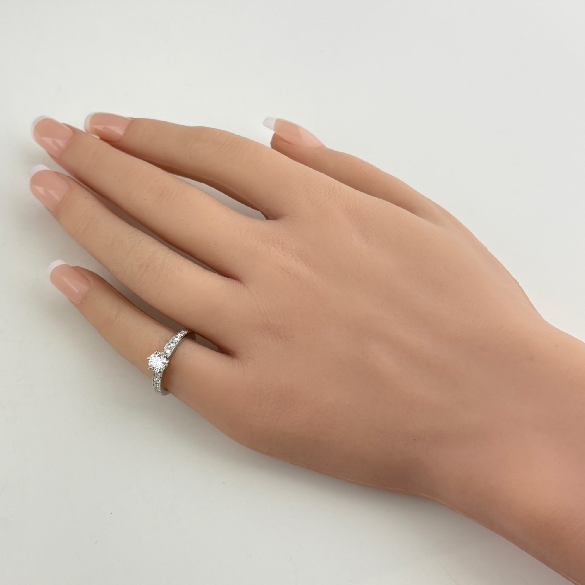 Tiffany Platinum 950 Band Ring (Pre-Owned)
