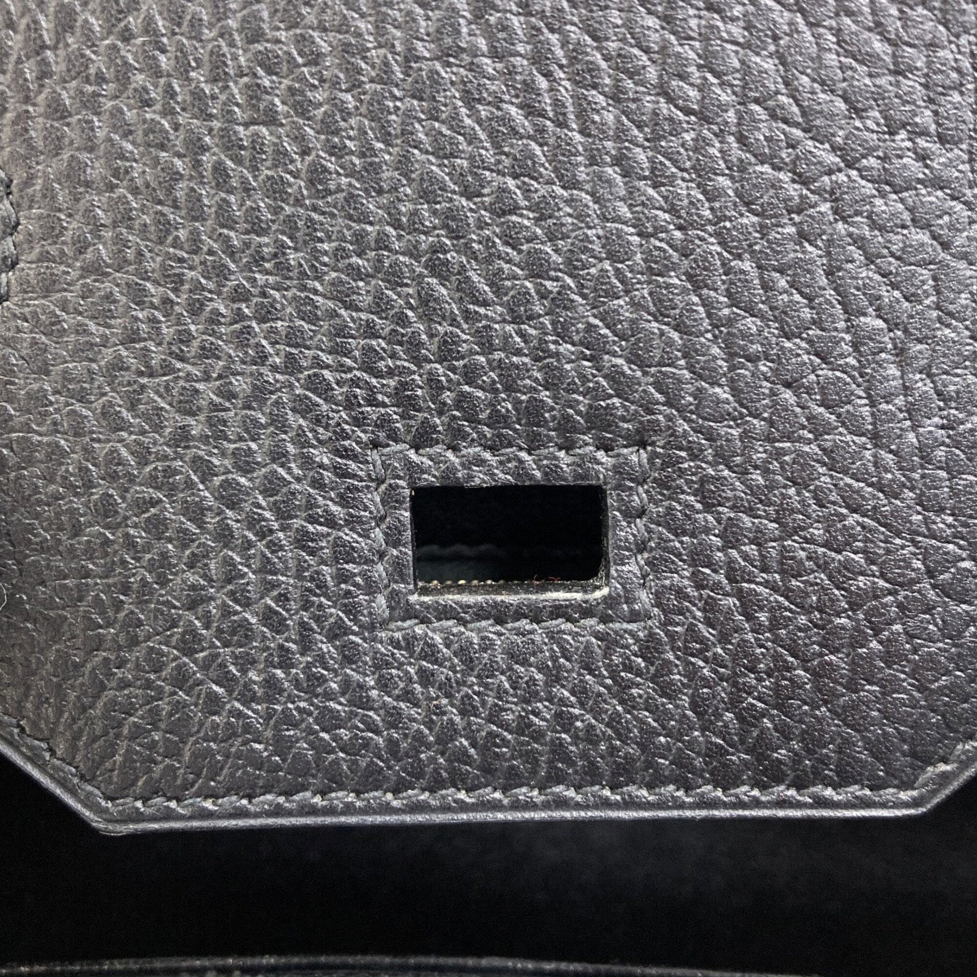 Hermes Black Ardennes Leather Handbag (Pre-Owned)
