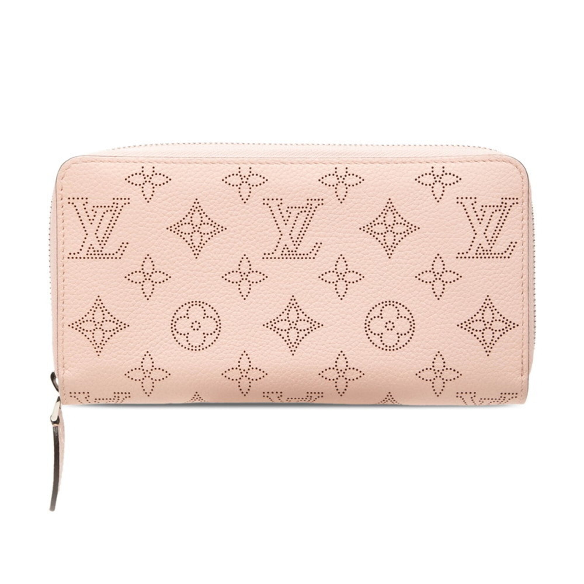 Louis Vuitton Pink Leather Long Wallet (Bi-Fold) (Pre-Owned)