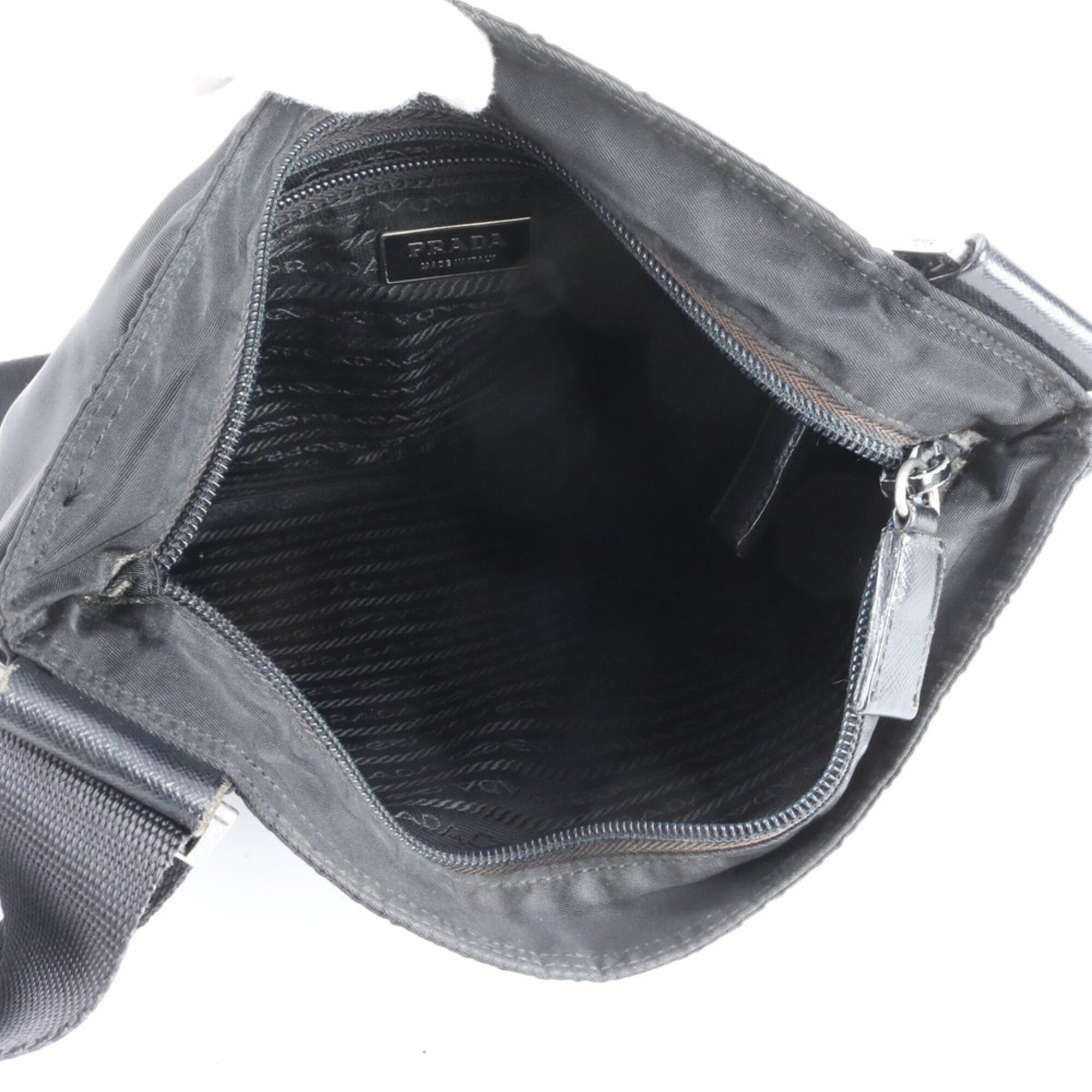 Prada Black Nylon Shoulder Bag (Pre-Owned)