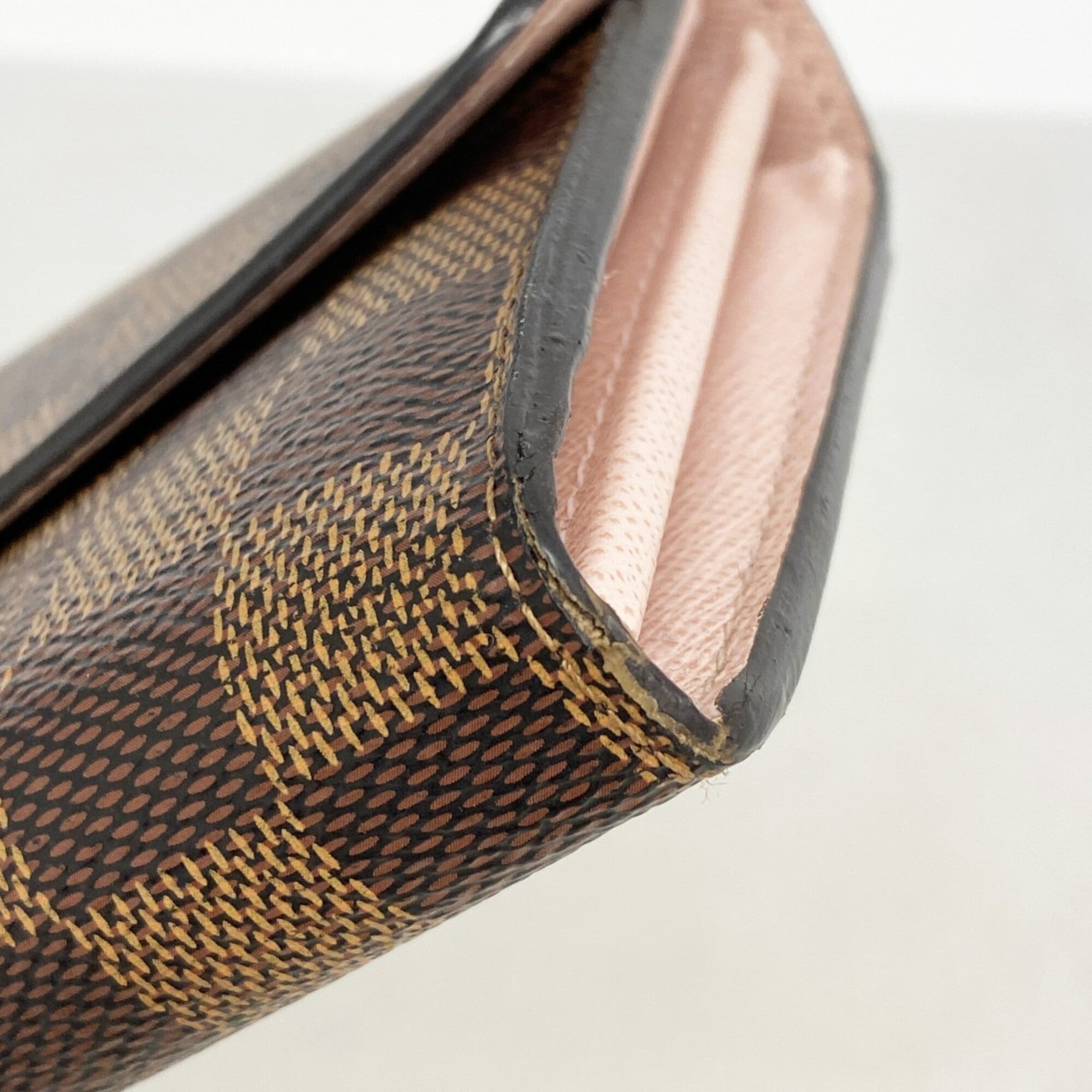 Louis Vuitton Ebene Rose Ballerine Long Wallet (Bi-Fold) (Pre-Owned)