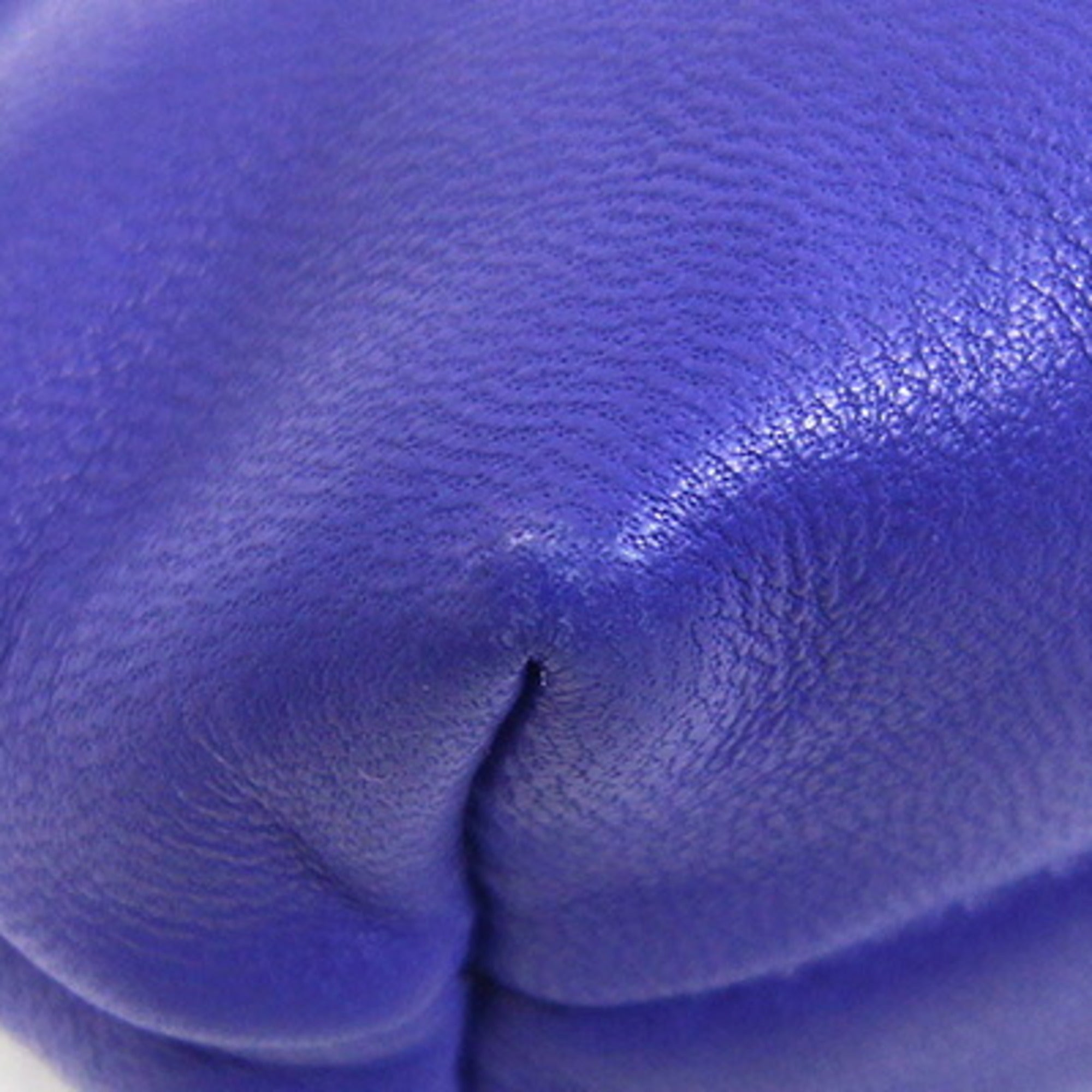 Gucci Blue Leather Coin Purse/Coin Case (Pre-Owned)
