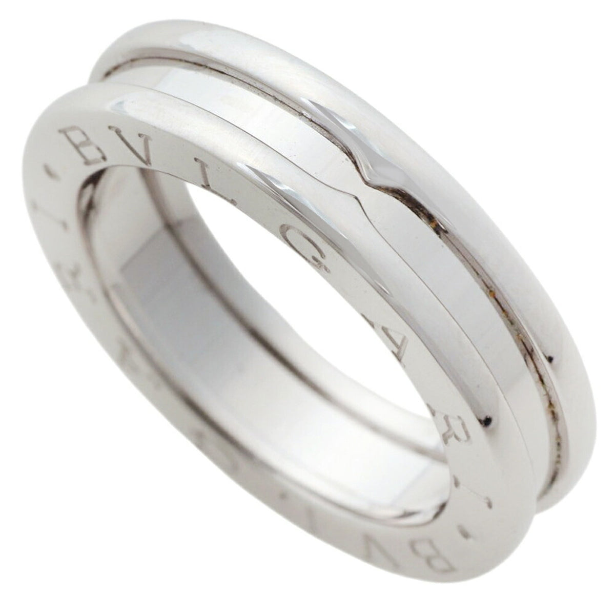Bvlgari White Gold White Gold (18K) Band Ring (Pre-Owned)
