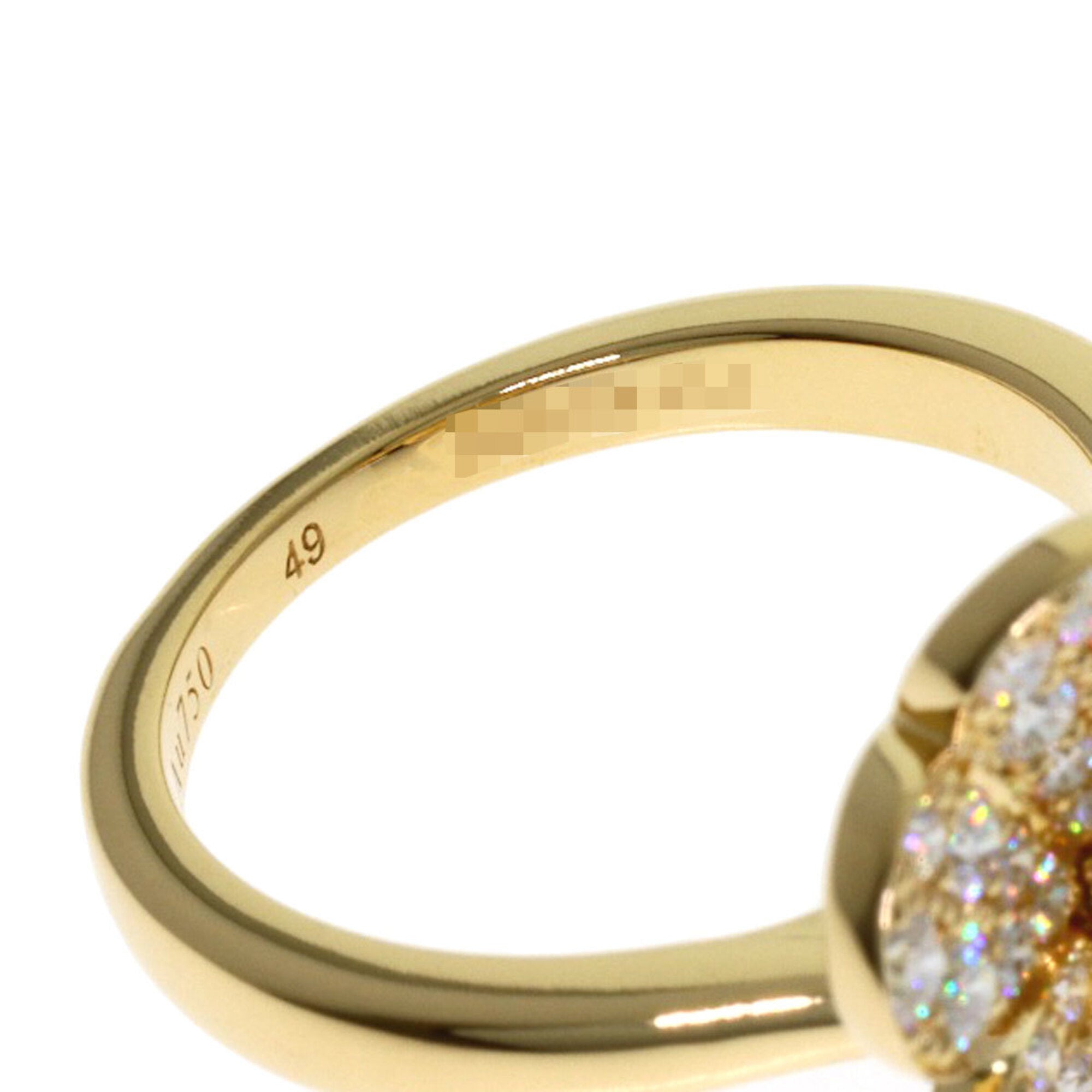 Van Cleef & Arpels Yellow Gold (18K) Band Ring (Pre-Owned)