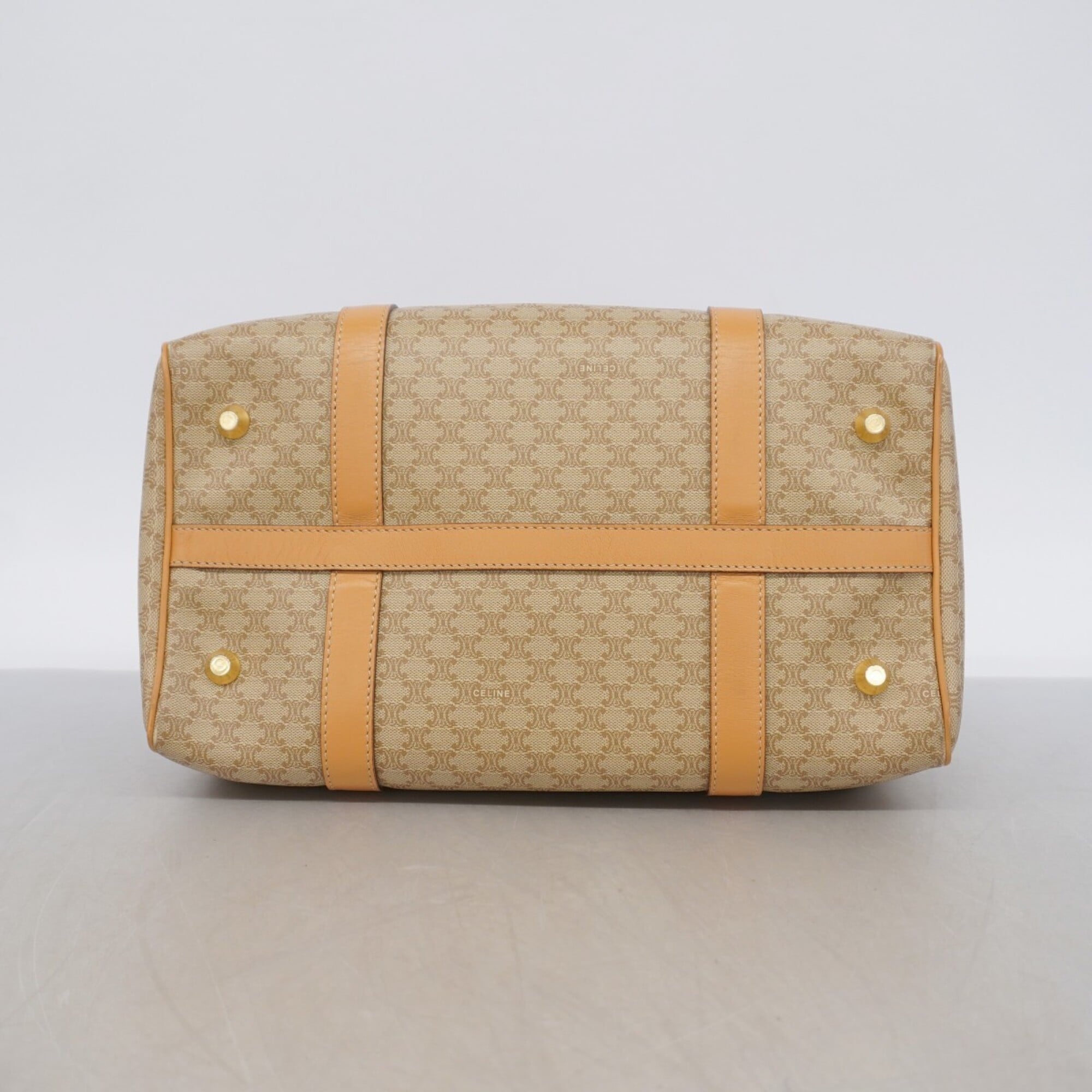 Celine Beige Pvc Handbag (Pre-Owned)