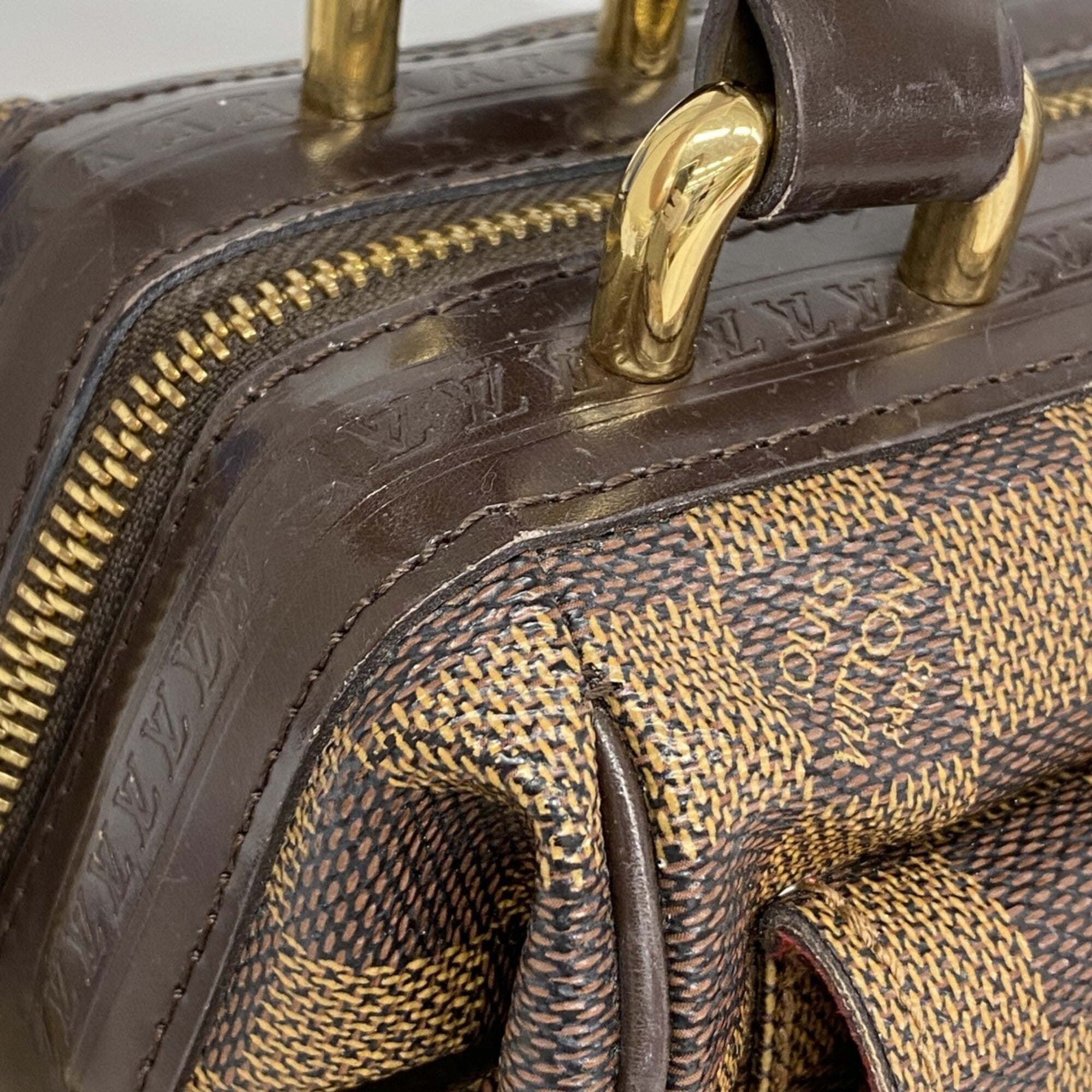 Louis Vuitton Ebene Handbag (Pre-Owned)